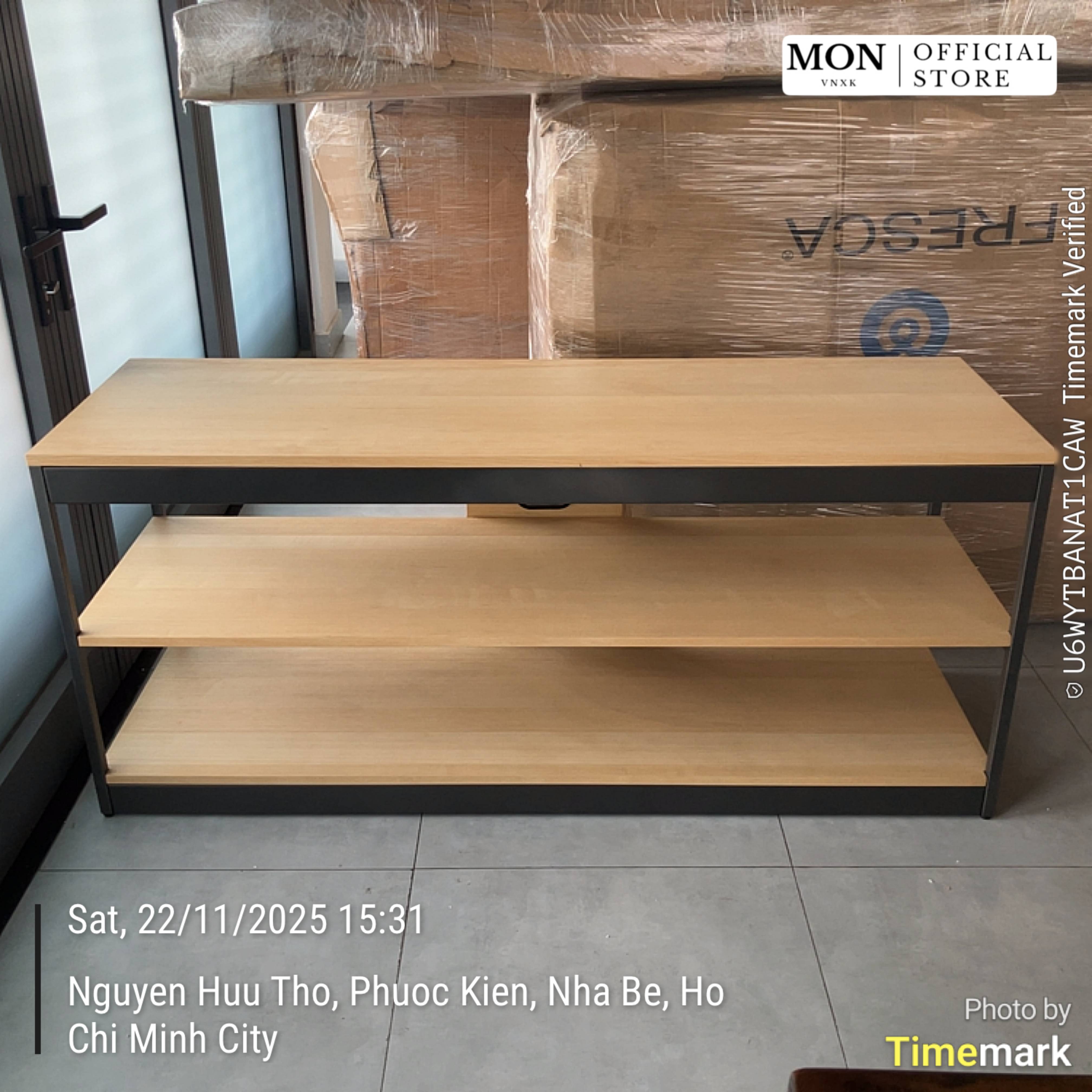 Kệ Tivi 65 Inch 17 Stories màu NATURAL