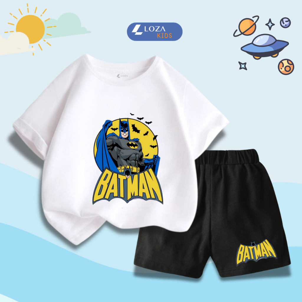 Set bộ bé trai in hình 'Mavel - Batman' - Loza Kids SB340_thumbnail_0