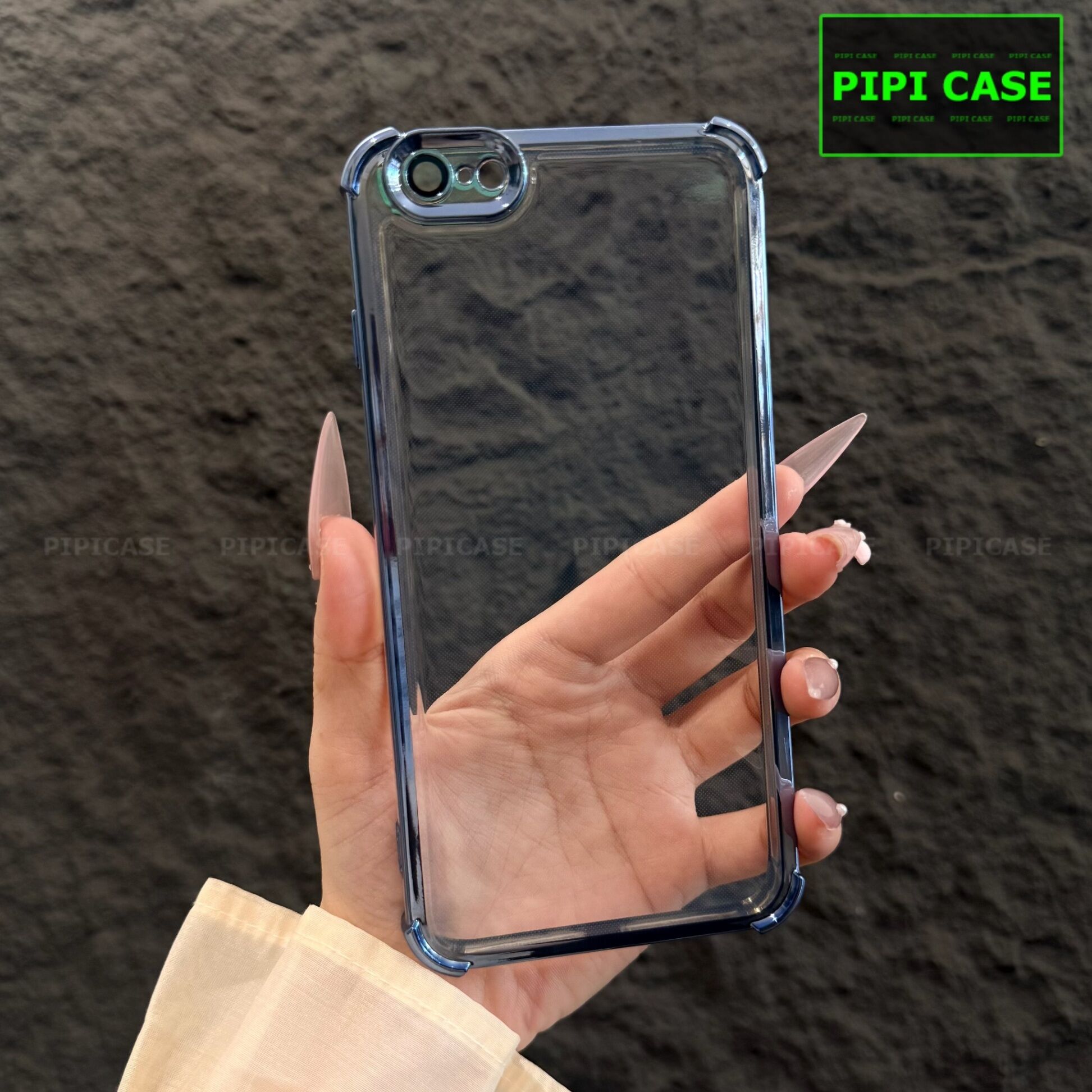 Ốp Lưng iPhone 6 Plus / 6S Plus - Gu - Xanh Nhạt