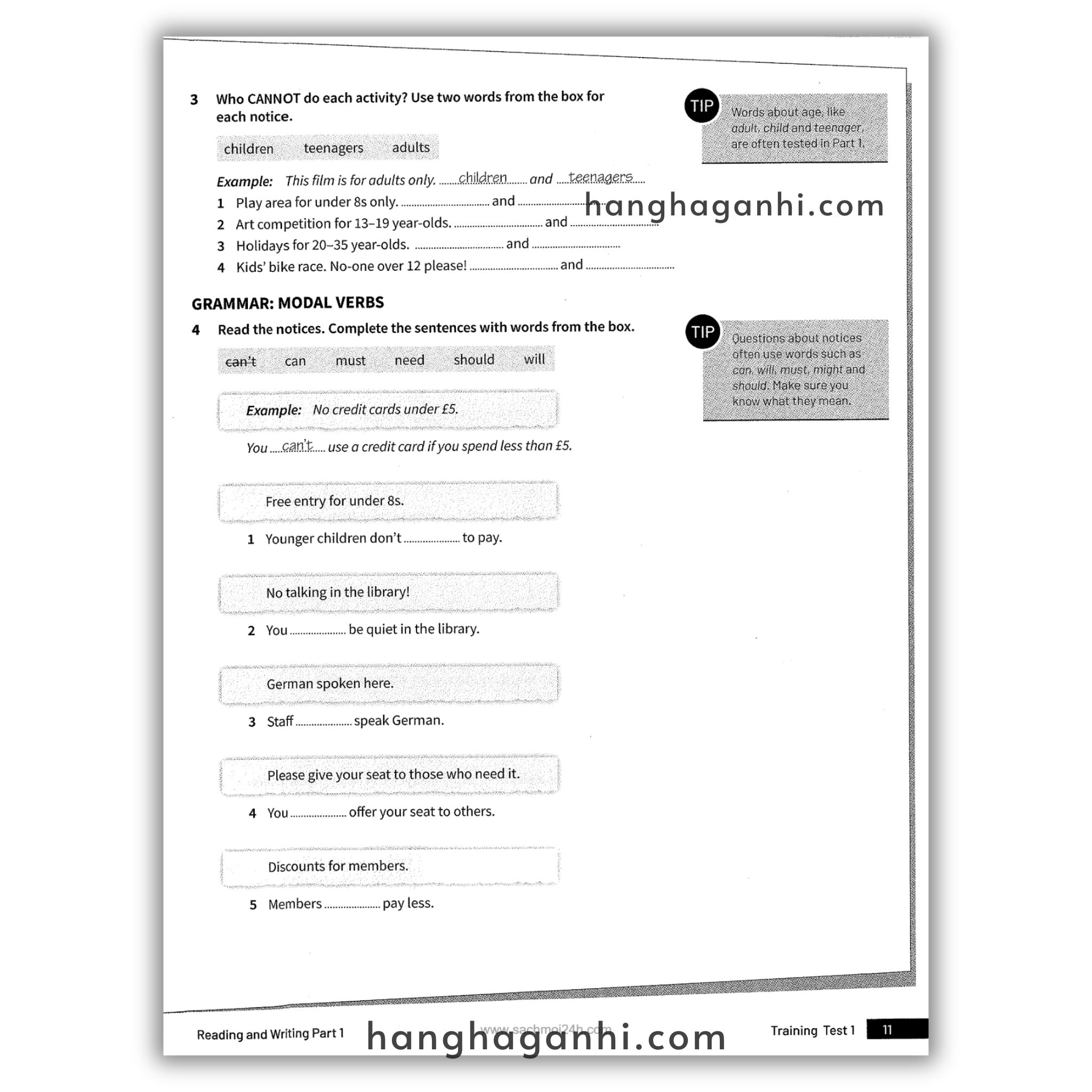 A2 Key for Schools Trainer 1 for the Revised Exam from 2020 Six Practice Tests with Answers and Teacher’s Notes ( Second Edition)_thumbnail_10