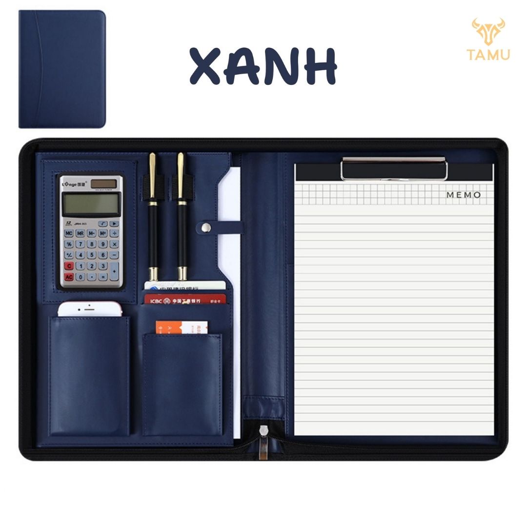 Sổ Tay Doanh Nhân TAMU Tặng Kèm Bút Kí và Giấy Chống Mỏi Mắt Đựng Laptop 14inch_thumbnail_7