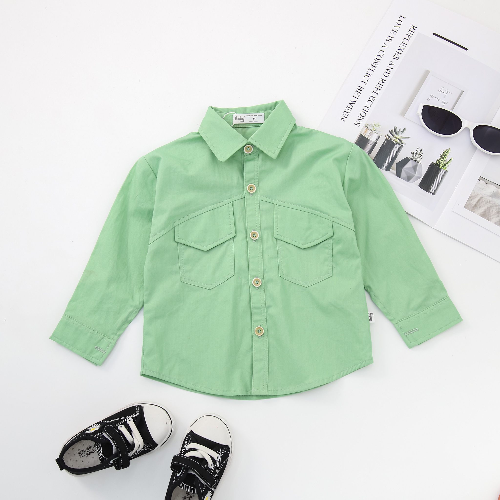 Áo sơ mi dài tay túi ốp chéo_thumbnail_0