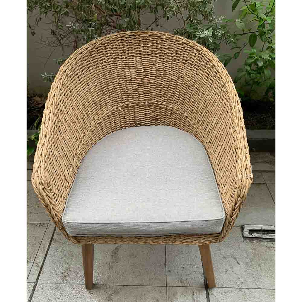 Ghế đan dây mây nhựa