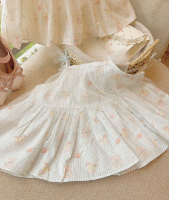 D31 - 272232 - Áo 2 dây thô phối vaon xanh