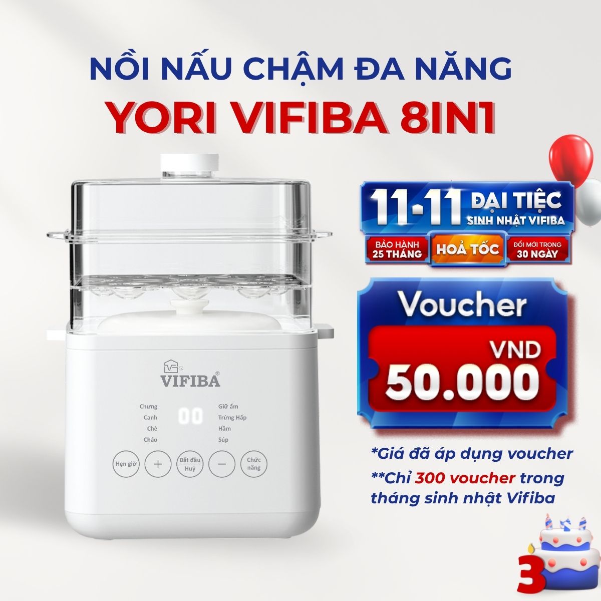 Nồi Nấu Chậm Yori Vifiba