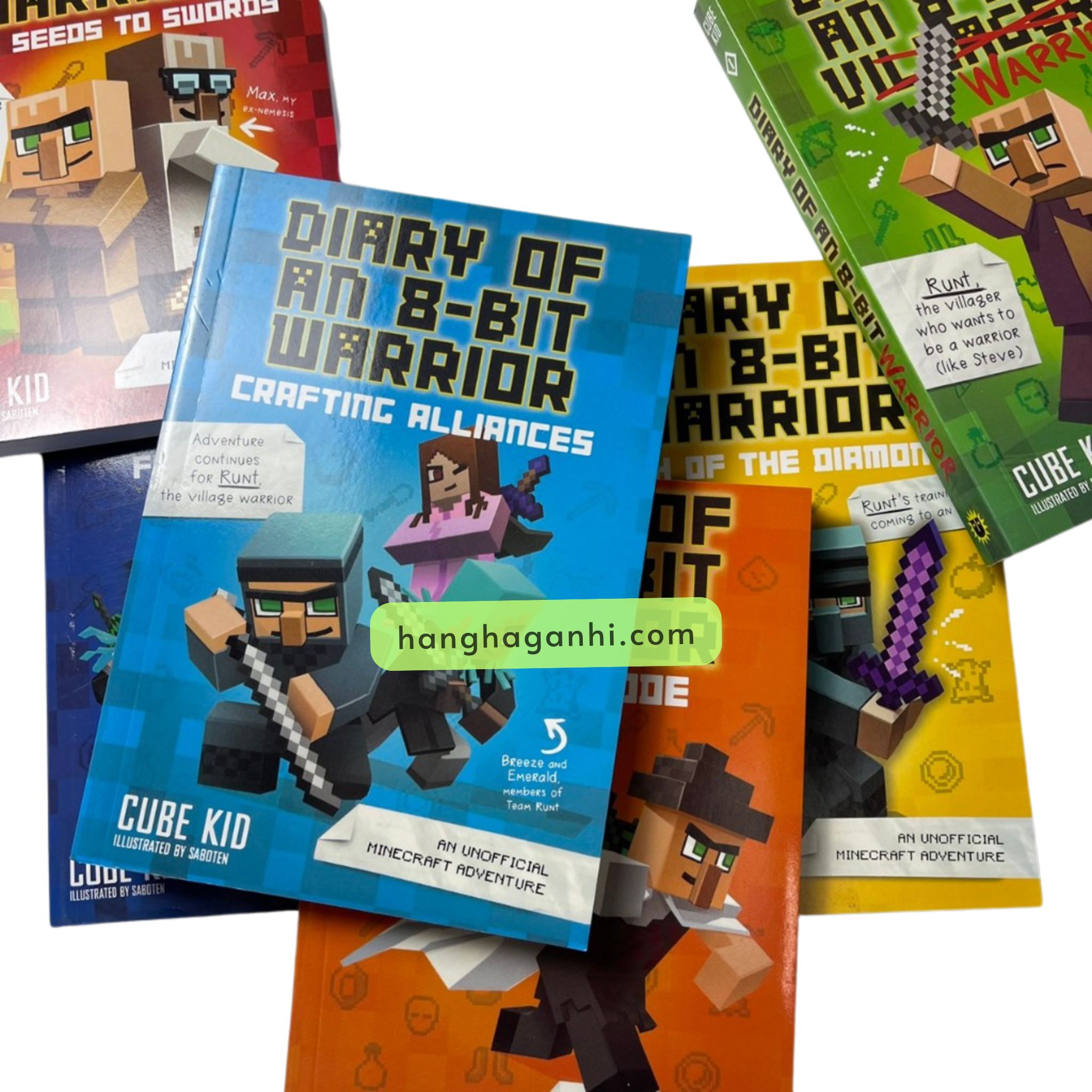 Bộ Tiểu Thuyết Diary Of An 8-Bit Warrior – Trọn Bộ 6 Cuốn Kèm File Audio [Sách Nhập Khẩu]_thumbnail_1