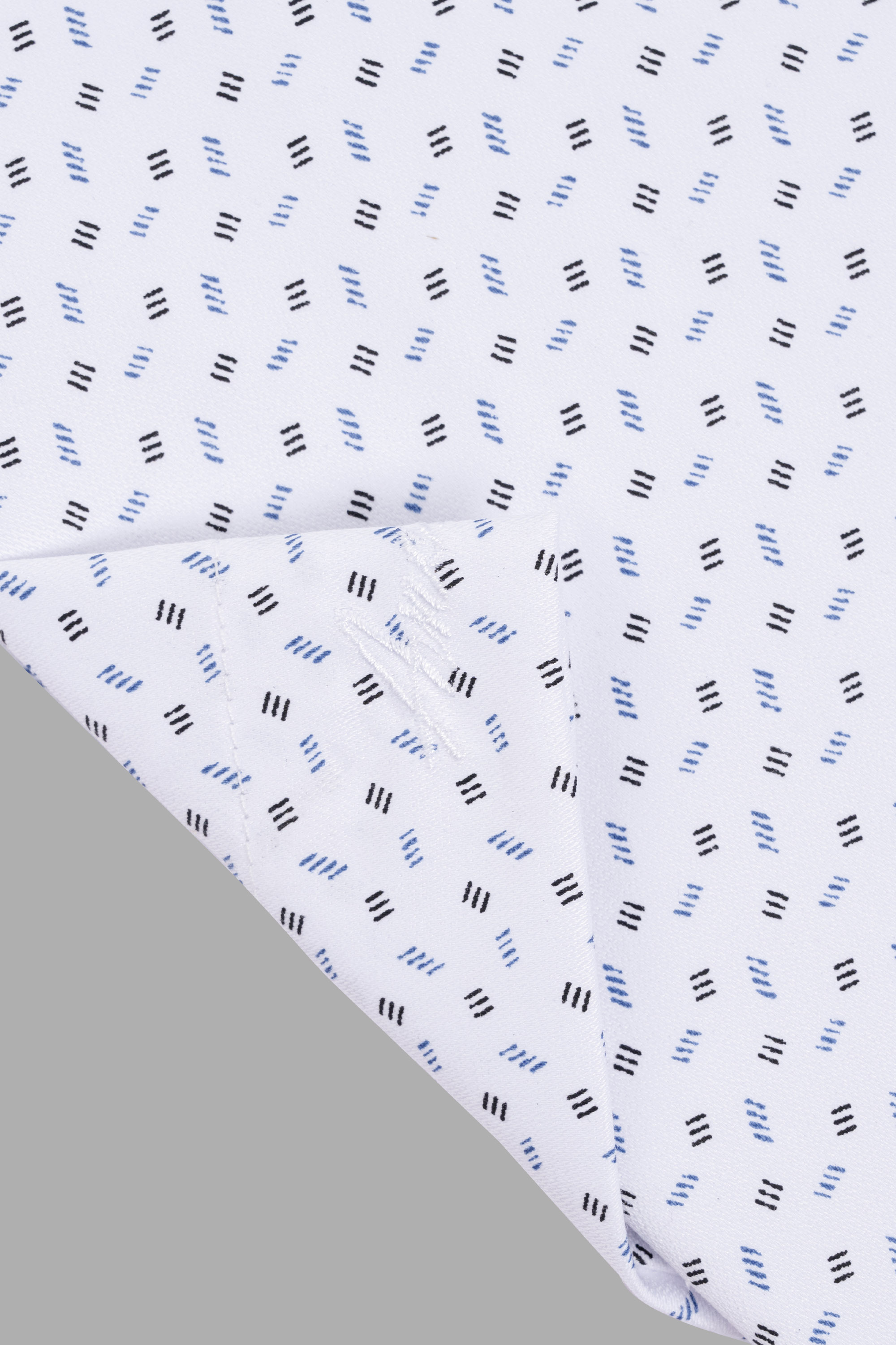 Sơ Mi Cộc Tay Họa Tiết Nam Trung Niên ANCHI Chất Liệu Sợi Sồi Cao Cấp Phom Suông Vạt Ngang Màu Trắng Bi_thumbnail_23