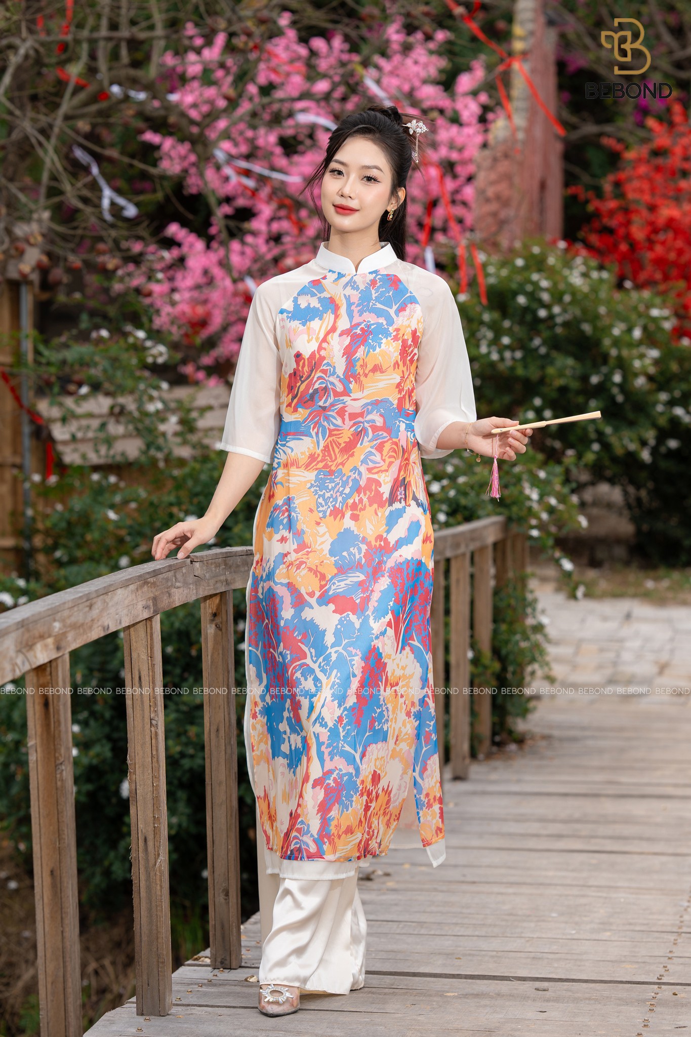 SET ÁO DÀI CHÂU SA