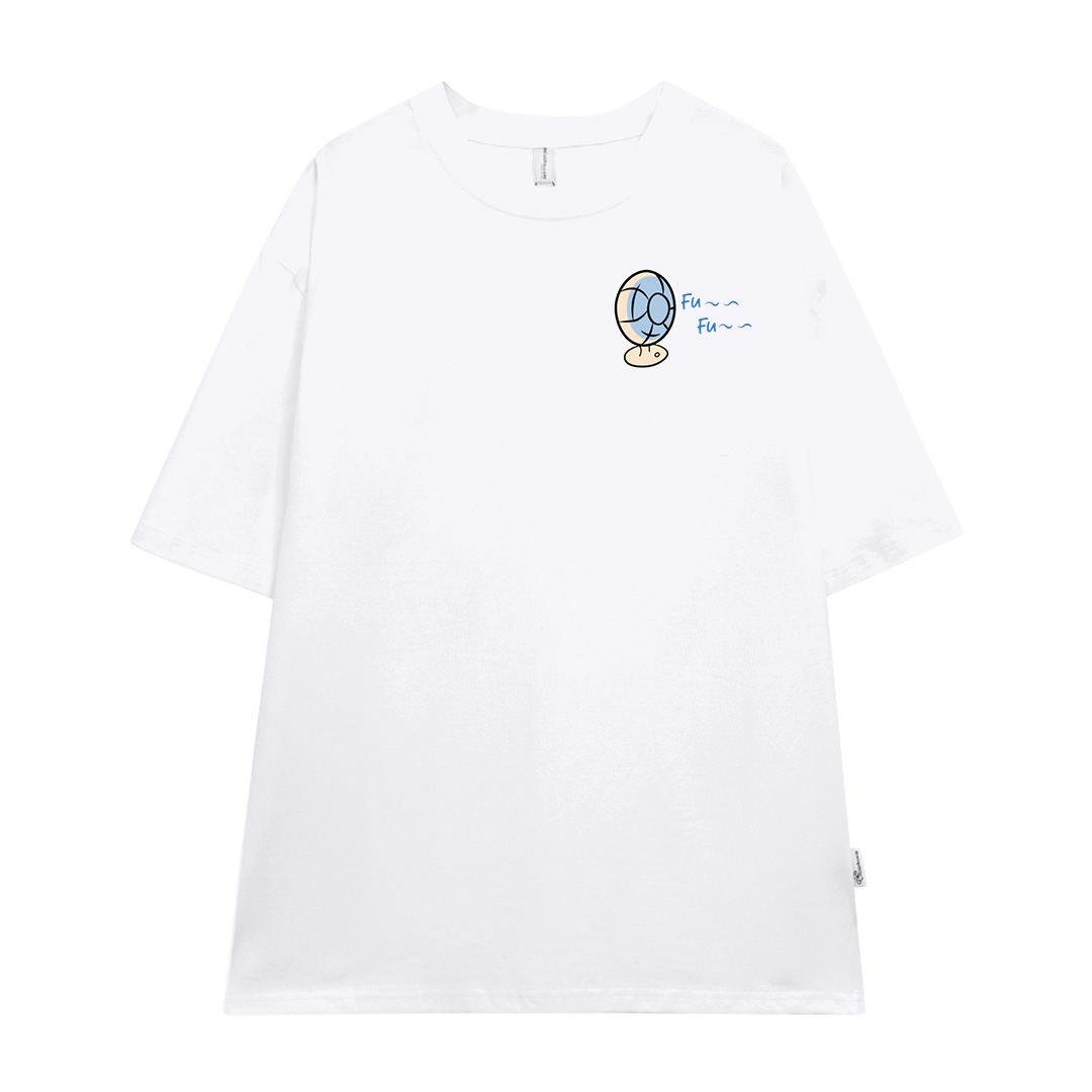 Áo thun cặp đôi couple from rộng ATD1378 Miucho vải cotton thoáng mát cổ tròn in mix_thumbnail_10