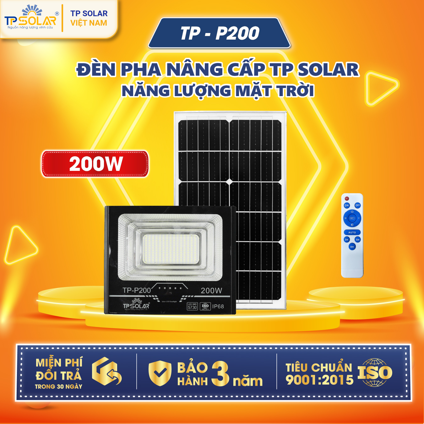 Đèn pha 1 chóa năng lượng mặt trời (TP-P200 / TP-P300 / TP-P600)_thumbnail_7