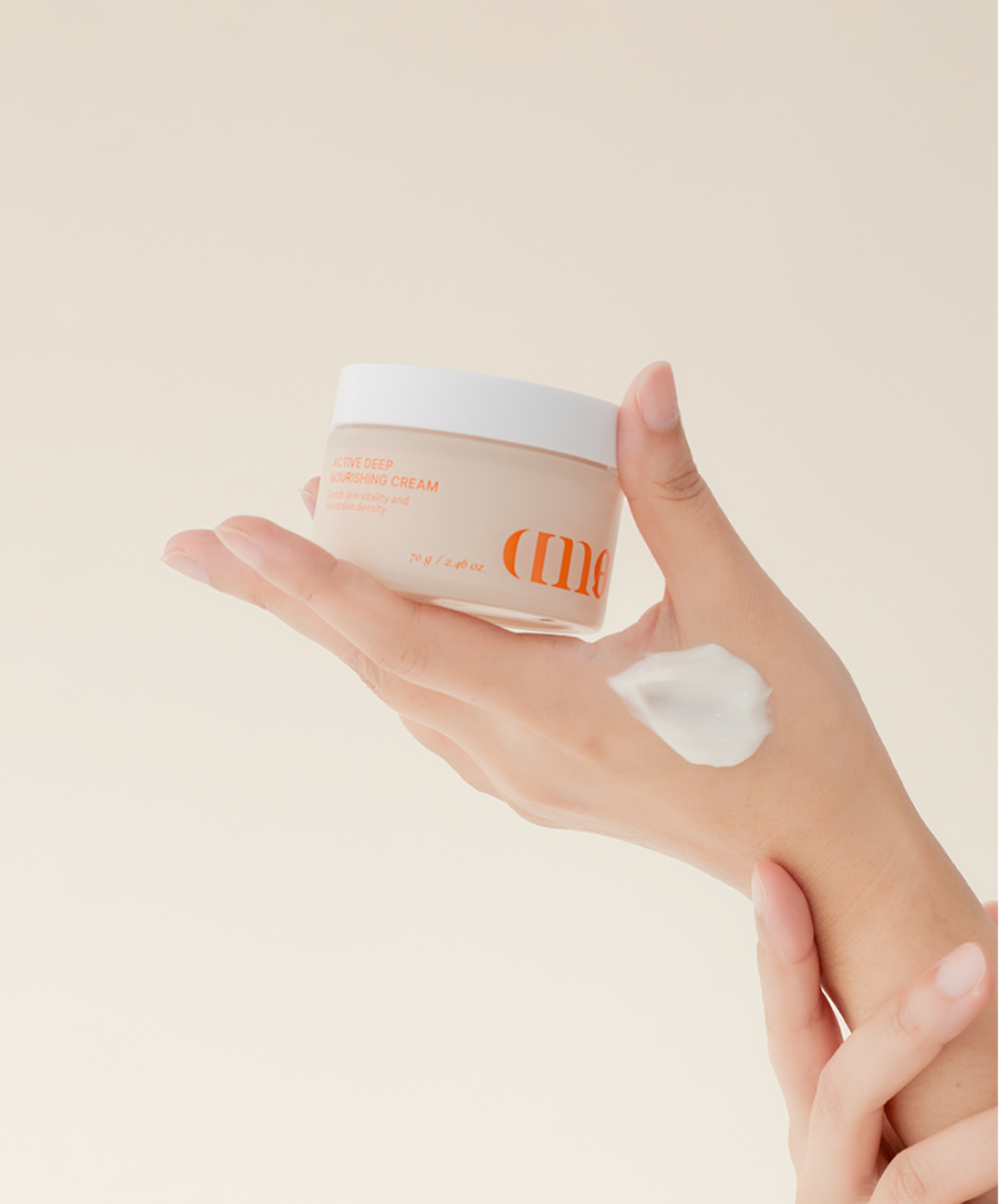 DNEND ACTIVE DEEP NOURISHING CREAM - Kem Dưỡng Ẩm Sâu Phục Hồi Da Ngừa Lão Hóa  - Chiết Xuất Cây Phục Sinh, NanoCeramide, 5 loại Hyaluronic Acid - 70g - [DND001]_thumbnail_2