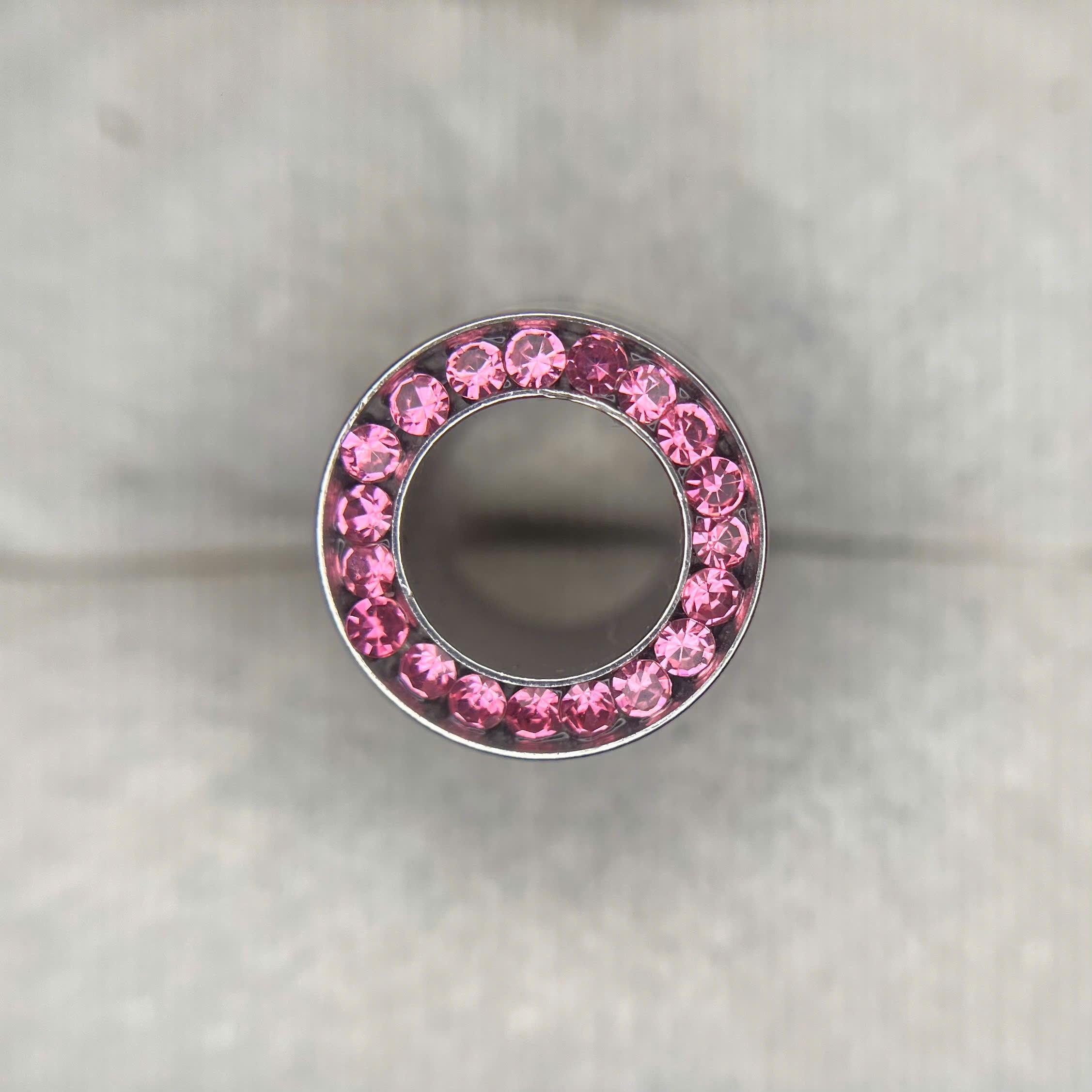 Khuyên nong thép kim cương hồng size 10._thumbnail_1