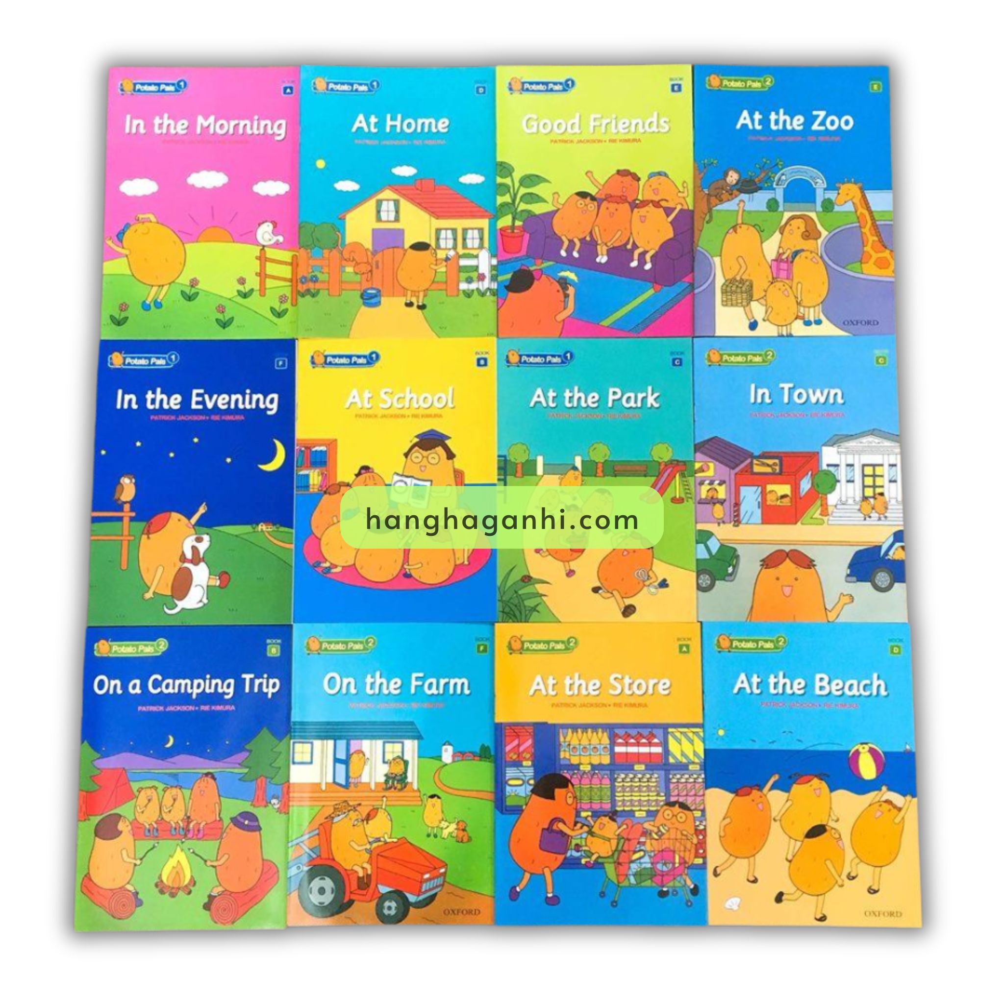 Bộ truyện Potato Pals 12 cuốn [Kèm file nghe và Video]