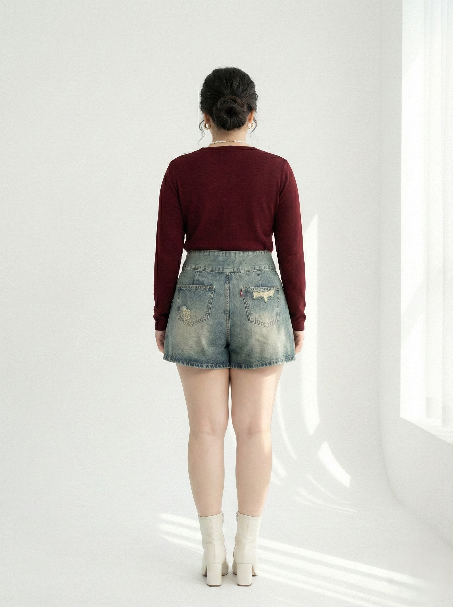 BGSIZE NỮ- Quần váy jean kiểu T-QVJ2112_thumbnail_11