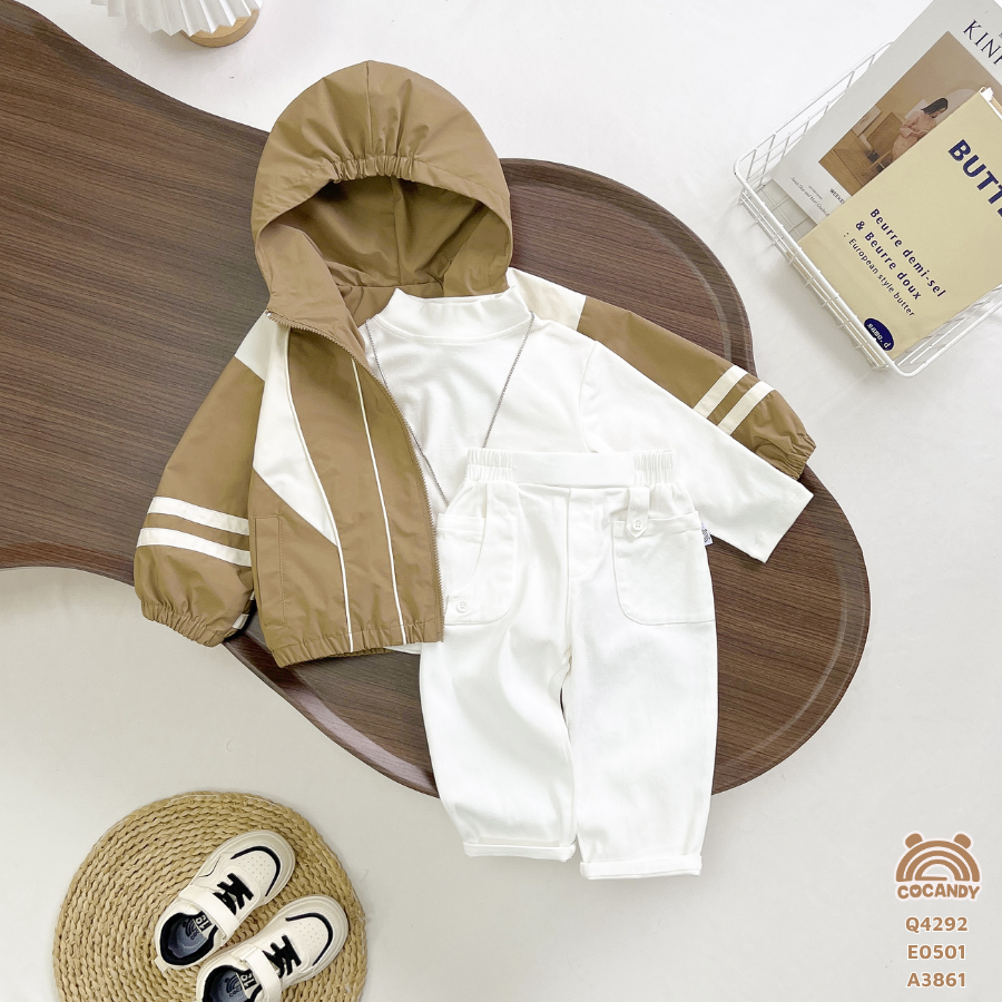 Quần dài kaki TRẮNG 2 túi ốp phối cúc_thumbnail_2