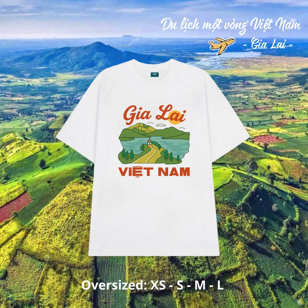 Áo thun du lịch Việt Nam, Huế, Hạ Long... dáng oversize rộng local brand We Tee - T028_thumbnail_14