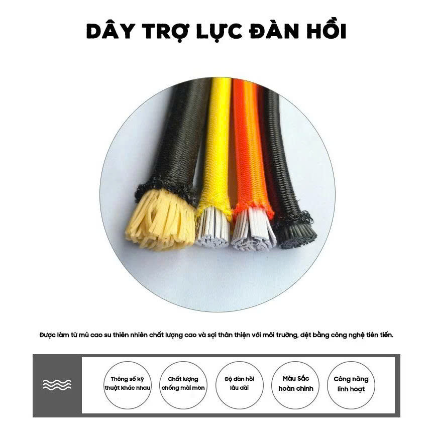 (1 Đôi - 2 Dây Kéo Trợ Lực Bàn Xoay Eo ) Habana Sport_thumbnail_2