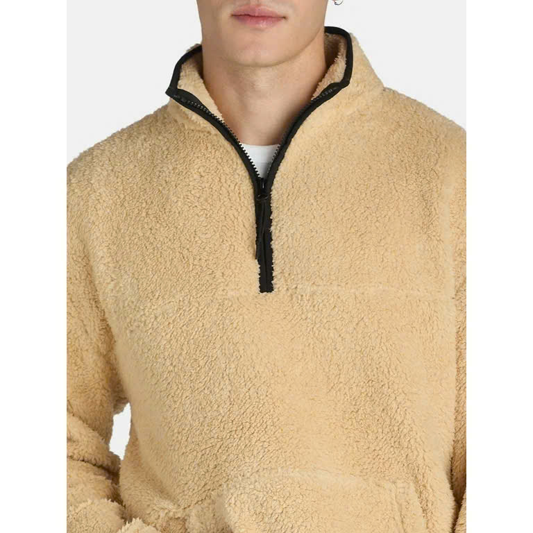 Set 2 Áo lông cổ có dây kéo unisex 