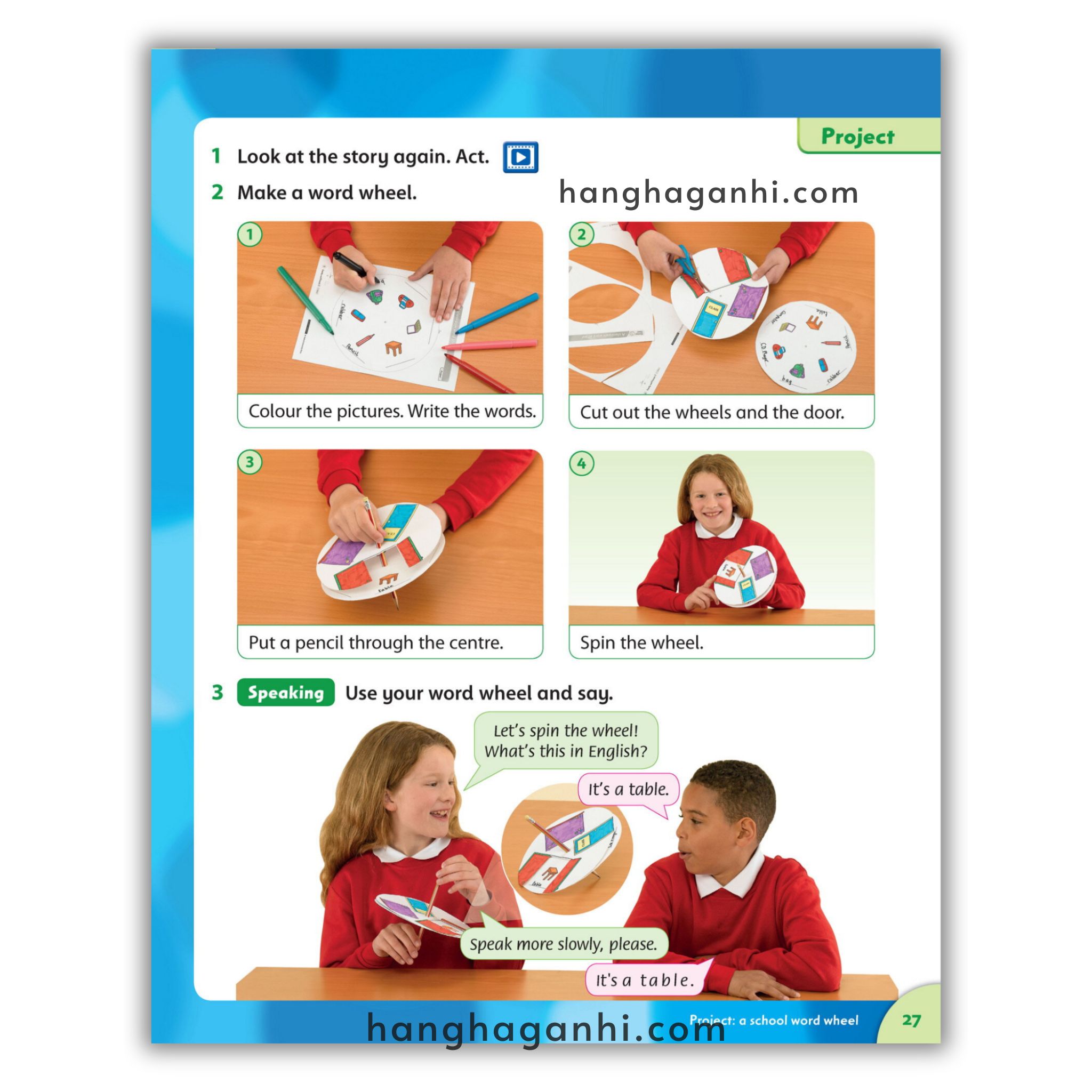 Bộ sách Family and Friends Level 2 (2nd , Student book và Work book) – Tặng kèm file nghe_thumbnail_7