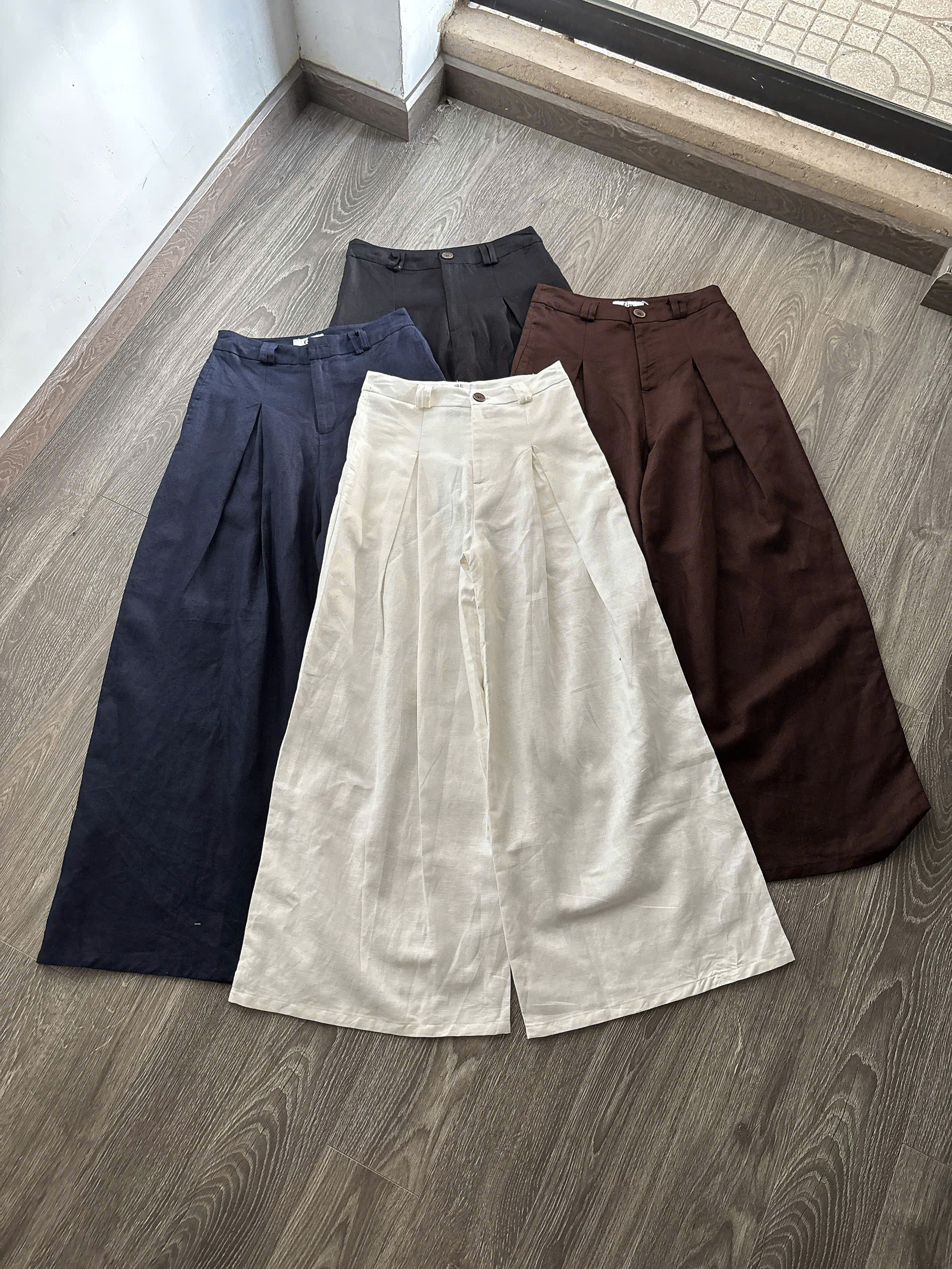 H71 QUẦN LINEN SUÔNG 4 MÀU