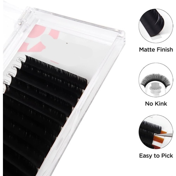 Mi khay Lông chồn dày 0.07 siêu mềm,nhẹ tự nhiên,bắt keo tốt