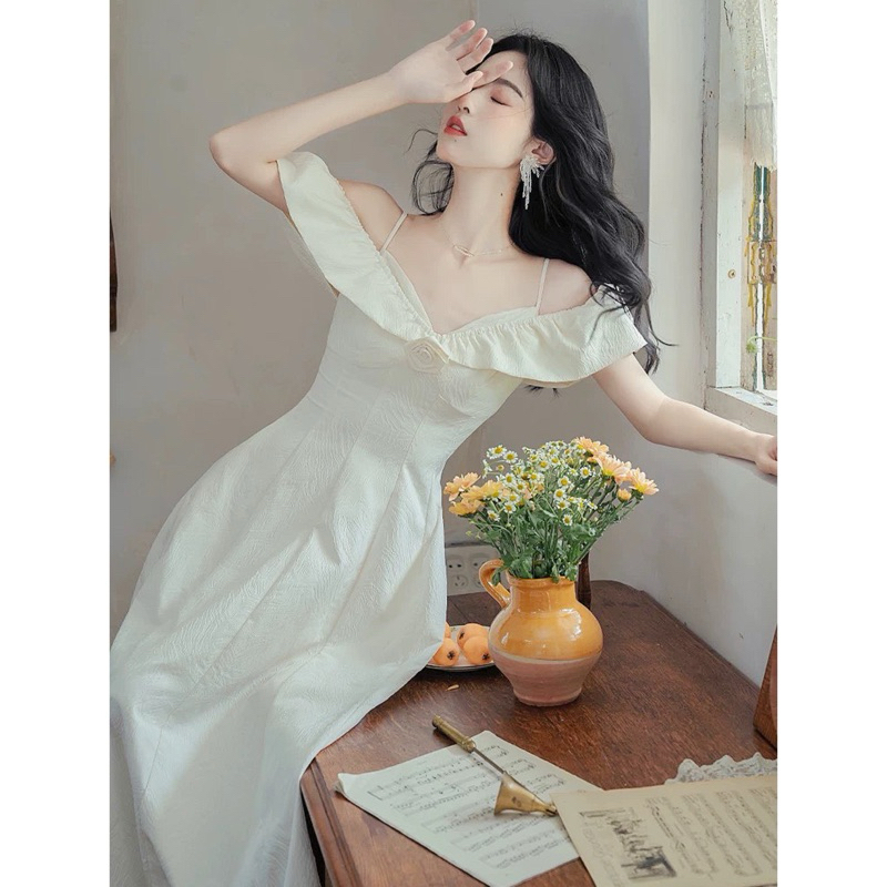 Váy trắng dáng dài mặc 4 kiểu, váy đi tiệc cánh tiên màu trắng dáng dài _L119_thumbnail_1