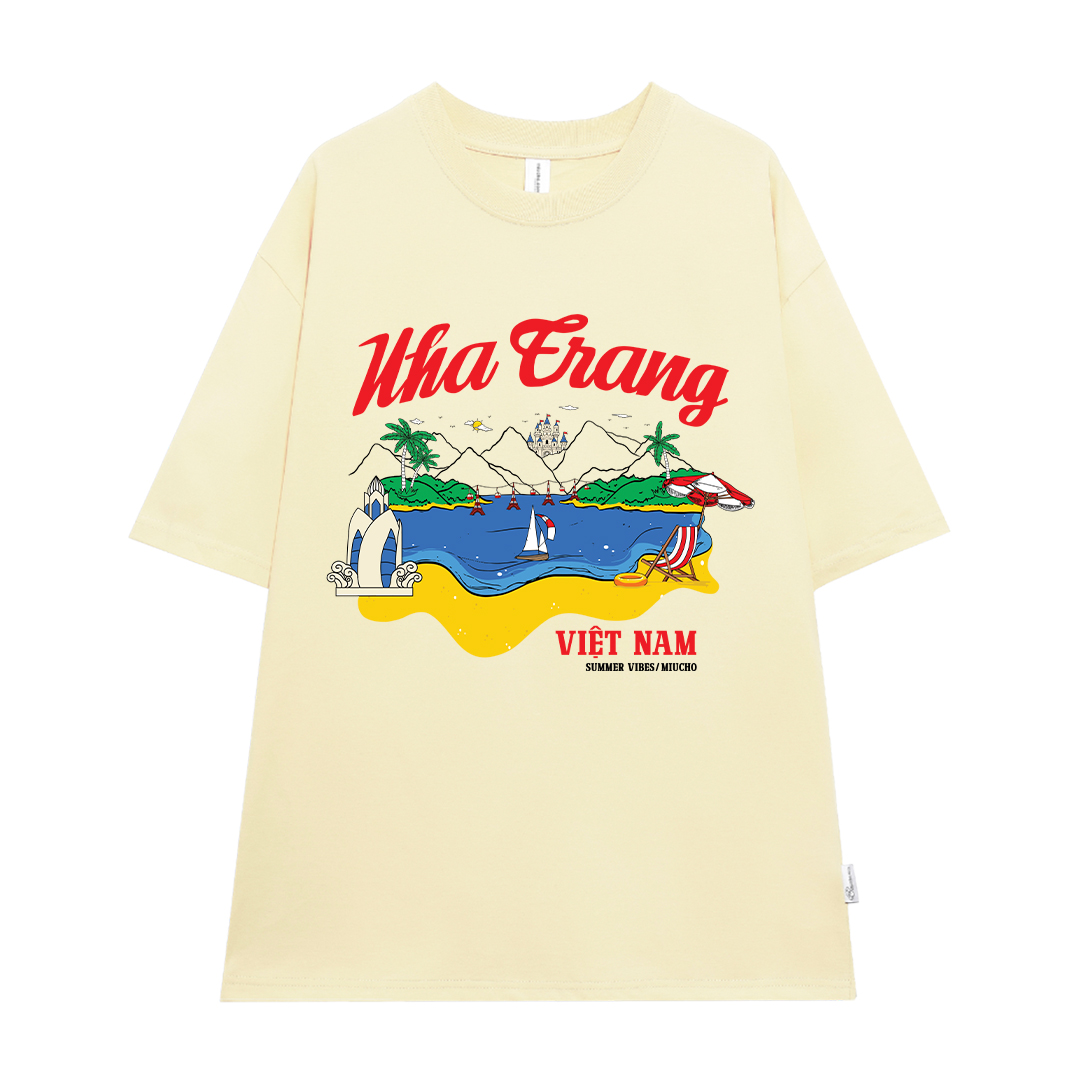 Áo thun du lịch Nha Trang ATD1261 Miucho vải cotton thoáng mát in mix_thumbnail_7