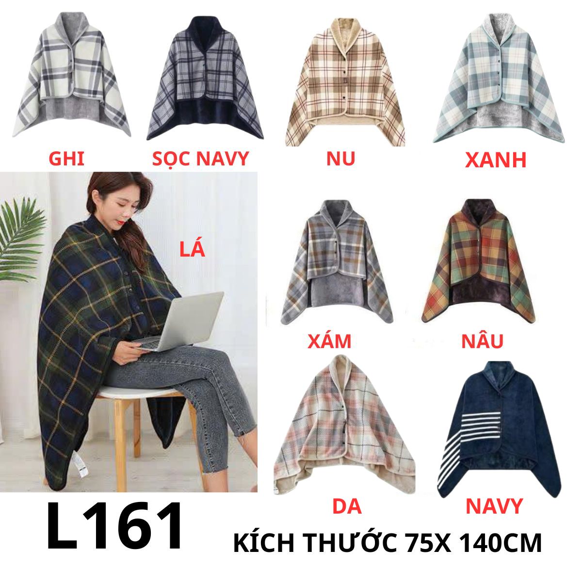 L161-CHĂN CHOÀNG LÔNG