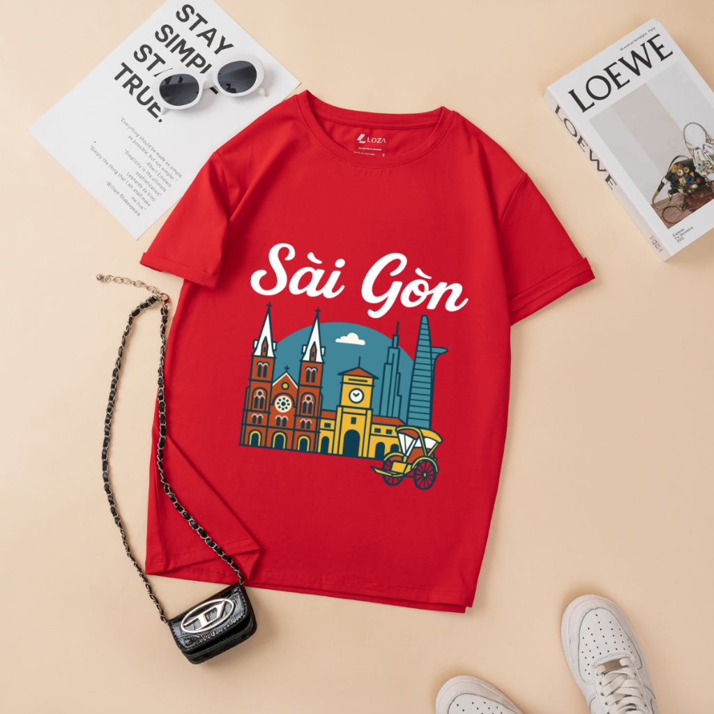 [Form rộng] Áo thun Du Lịch Sài Gòn 2025 - Áo phông nữ thời trang Loza G309_thumbnail_11
