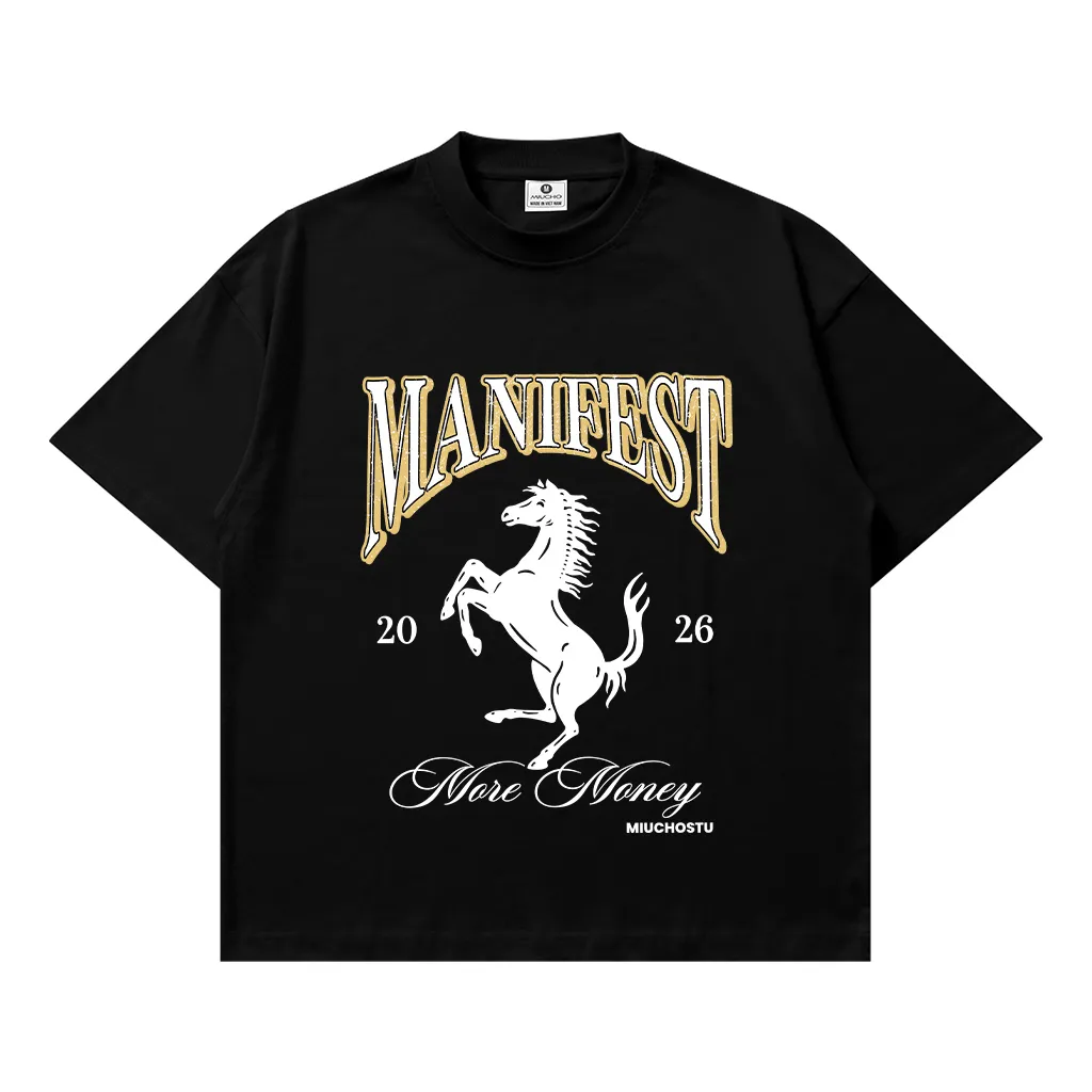 Áo thun boxy Tết Bính Ngọ Miucho vải dày dặn thoáng mát tay ngắn cổ tròn in mix 2909_thumbnail_7