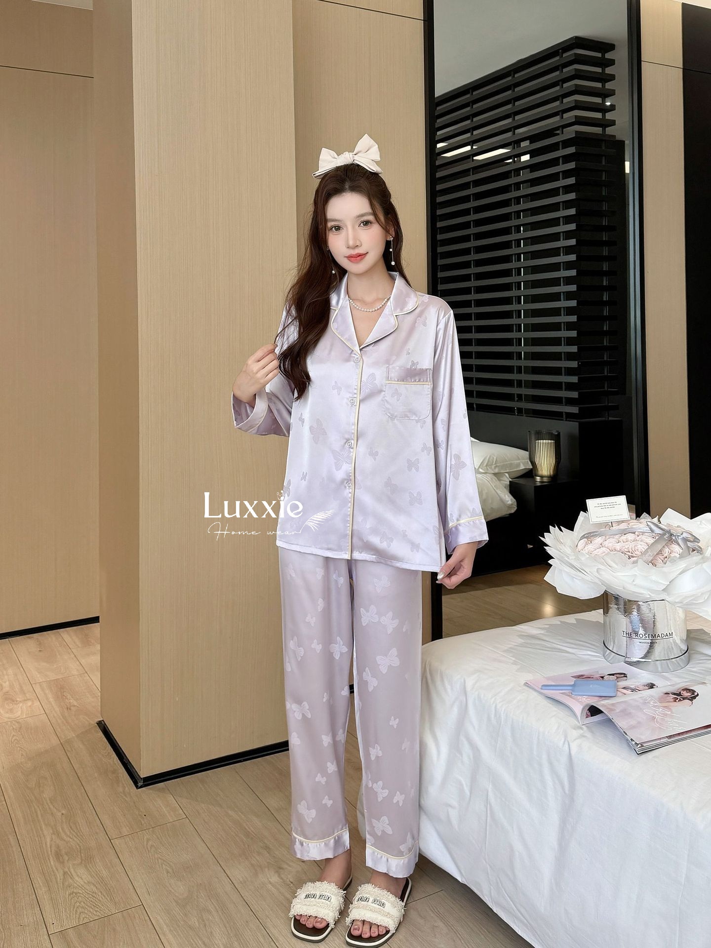 N41 Pijama họa tiết bướm lụa QCCC_thumbnail_16