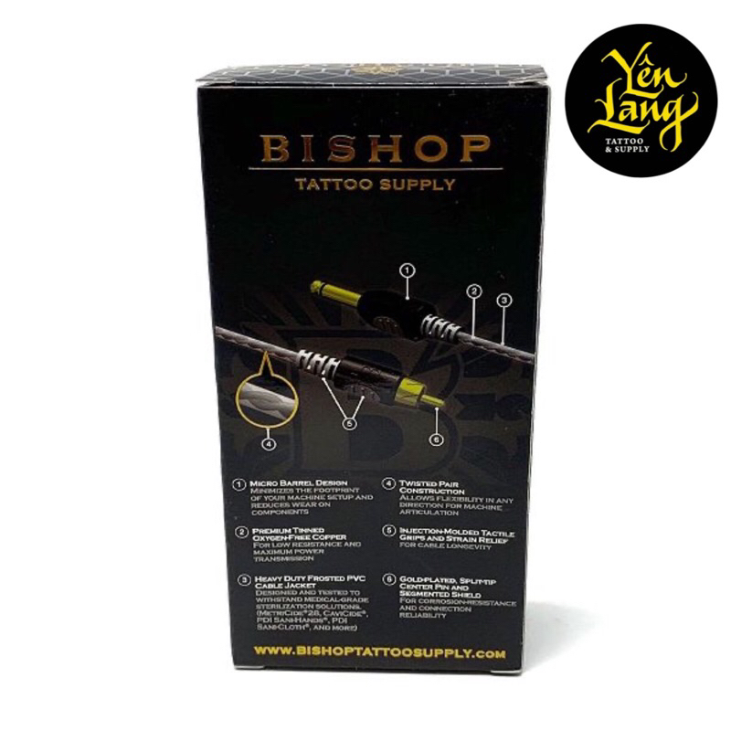 Dây RCA BISHOP - PREMIUM LIGHT WEIGHT RCA CORD.