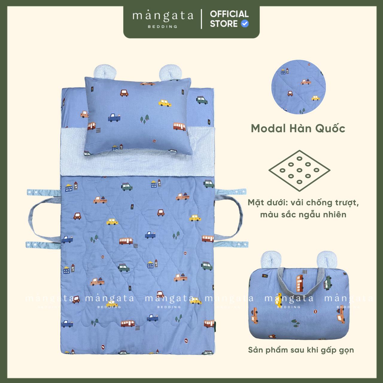 Mẫu Ô tô xe tải - Bộ chăn gối gấp gọn đi học