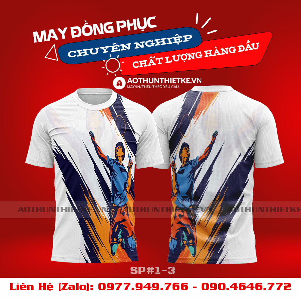Mẫu Áo Thể Thao Cầu Lông Thiết Kế - AP06