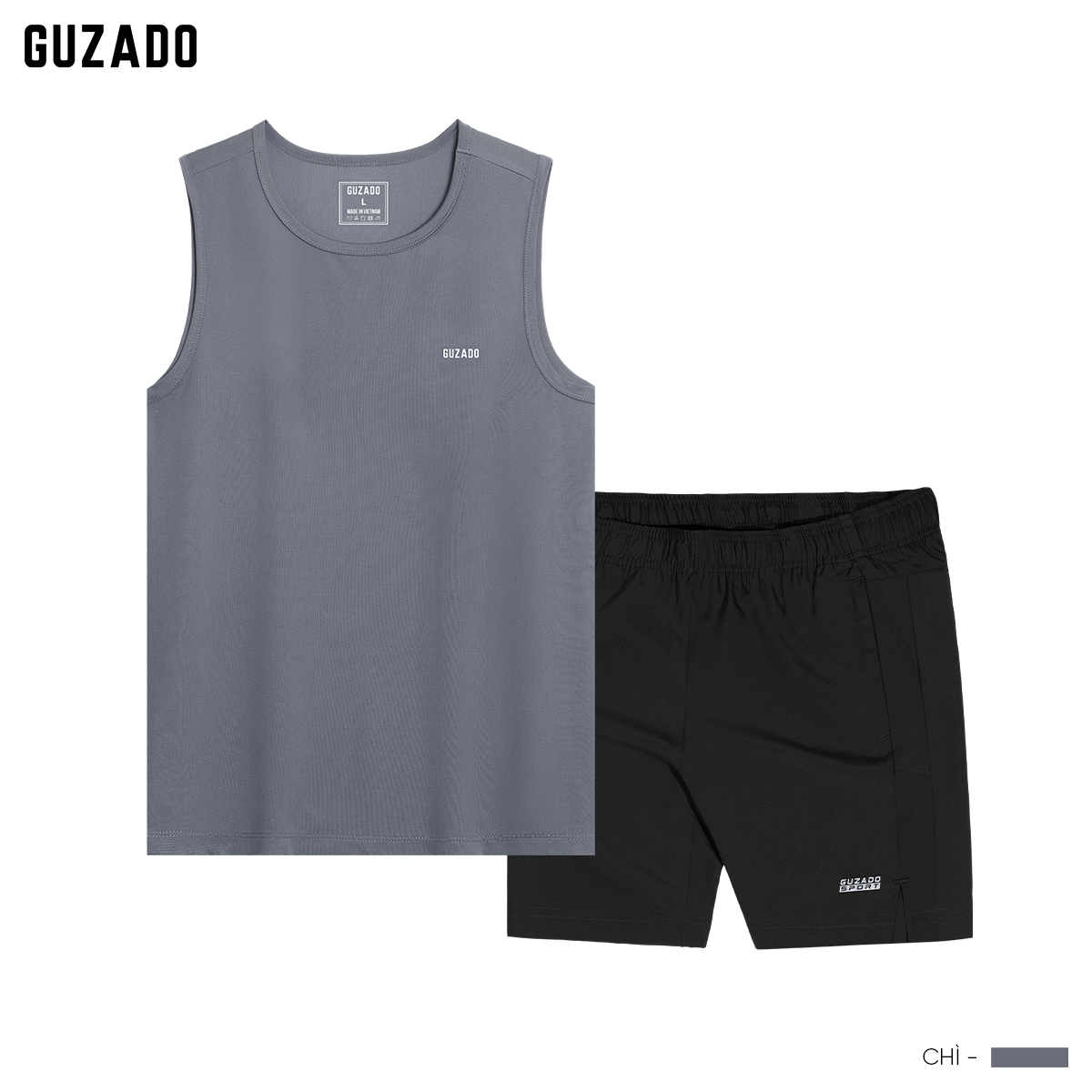 Bộ Quần Áo Guzado Mix Từ Short Run Gió & Áo TankTop Coolmax BTT04_thumbnail_7