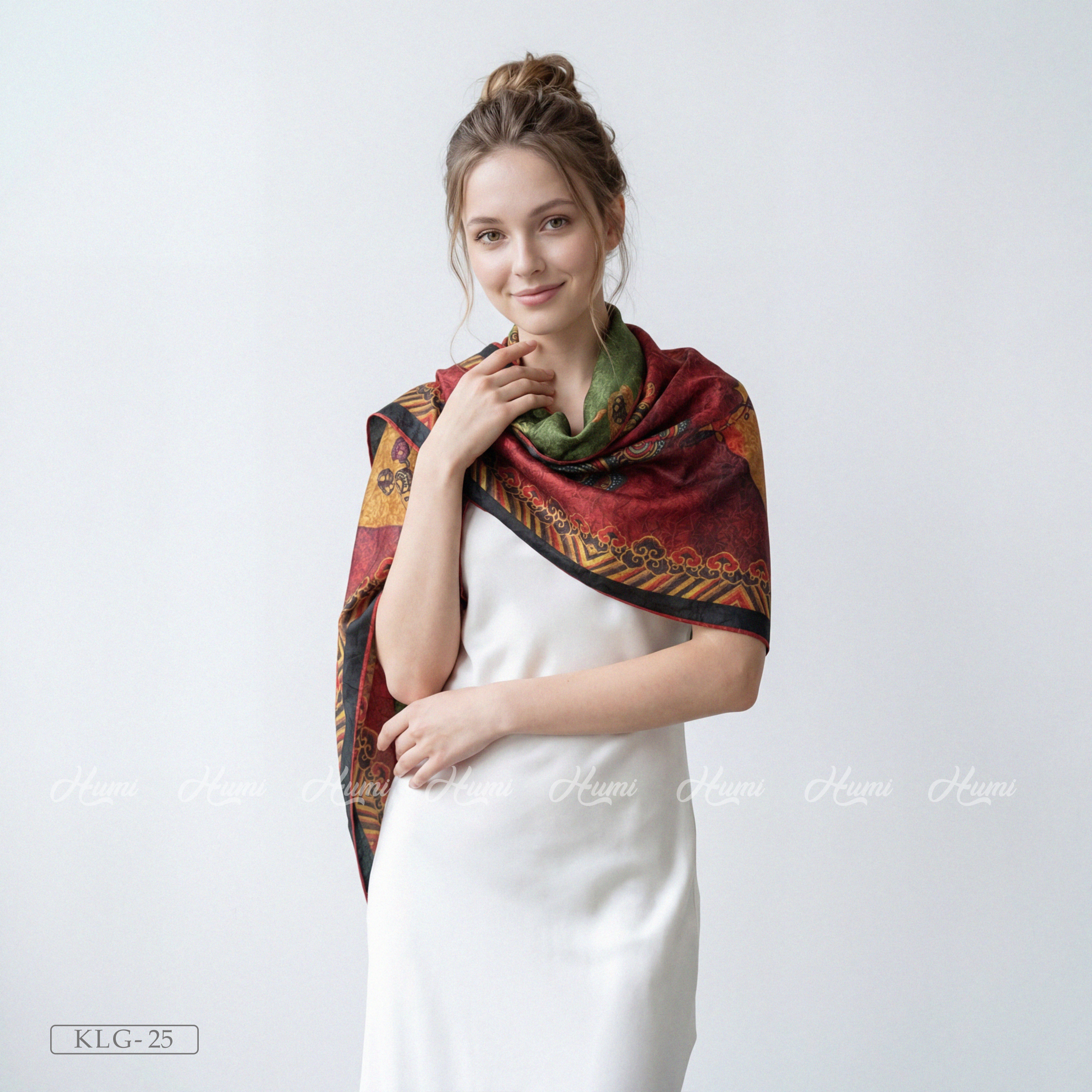 KHĂN LỤA GẤM CAO CẤP (KLG-25)