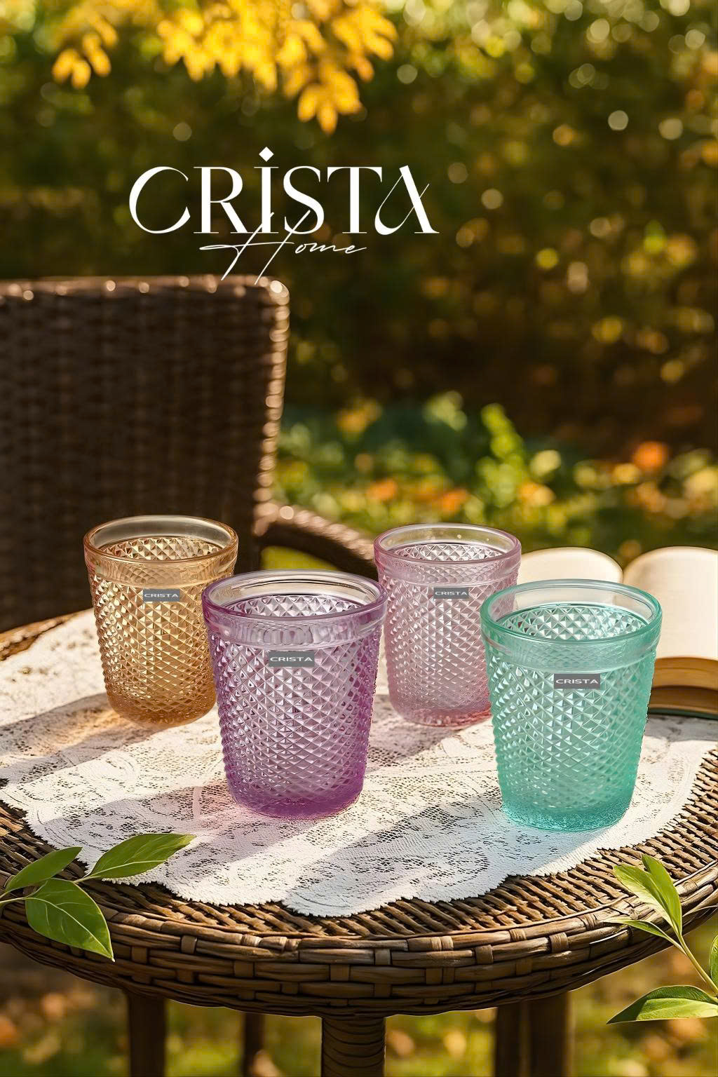 Bộ 4 cốc thủy tinh CRISTA HOME  vân kim cương 300ml_thumbnail_51