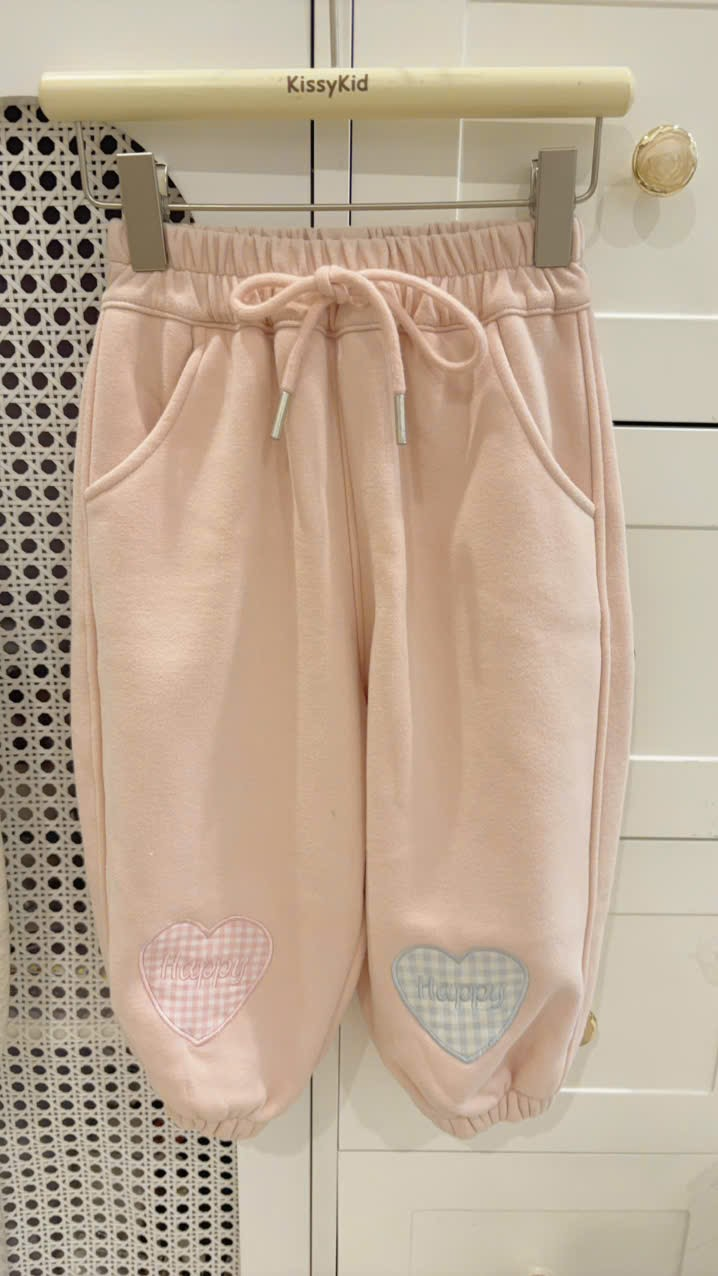 (Q166) Quần nỉ lót lông màu hồng_thumbnail_0