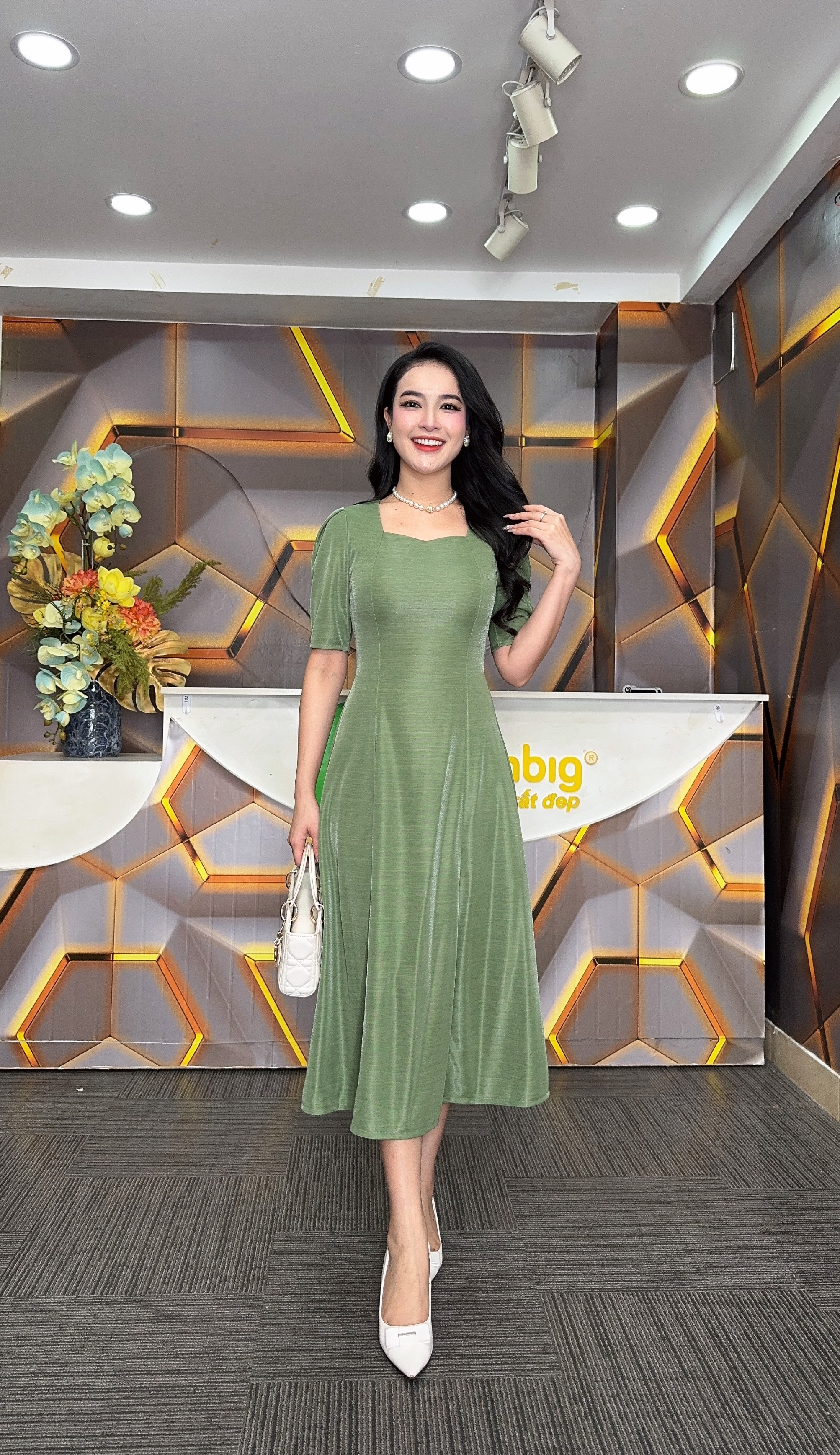 Đầm suông - Y1869 - Thương hiệu Zonbig_thumbnail_4