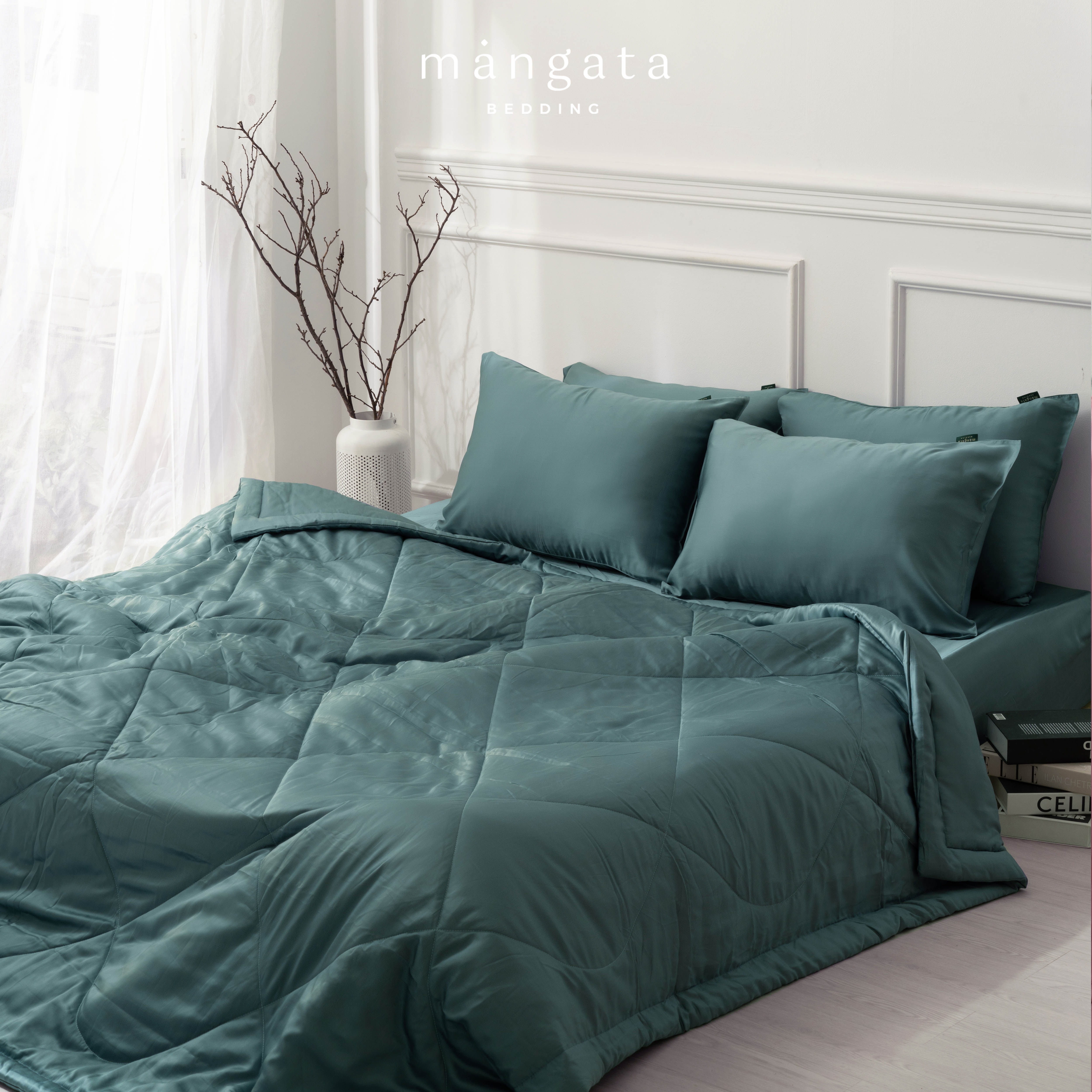 TEAL BLUE - Bộ Tencel 60s cao cấp