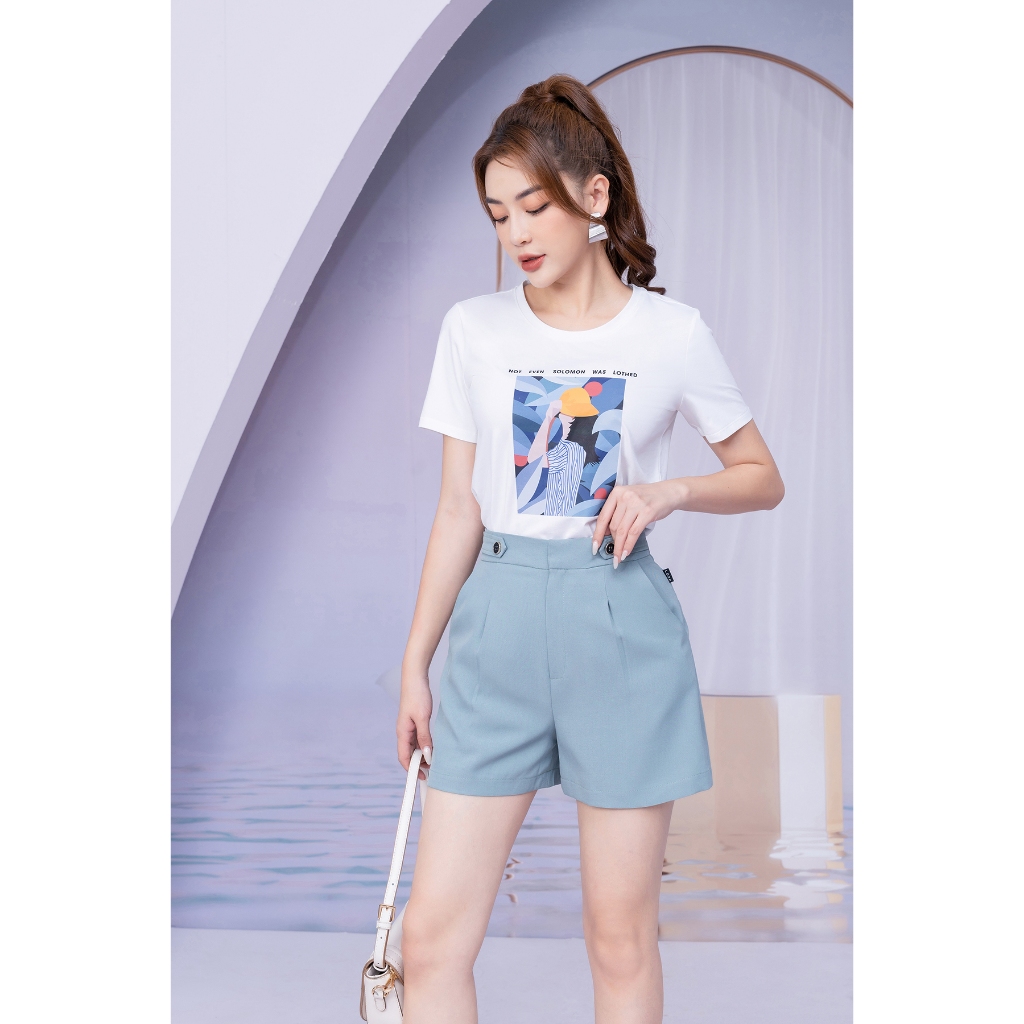 [Form Vừa] Áo thun nữ form vừa in hình - Áo phông nữ Loza XA005_thumbnail_1