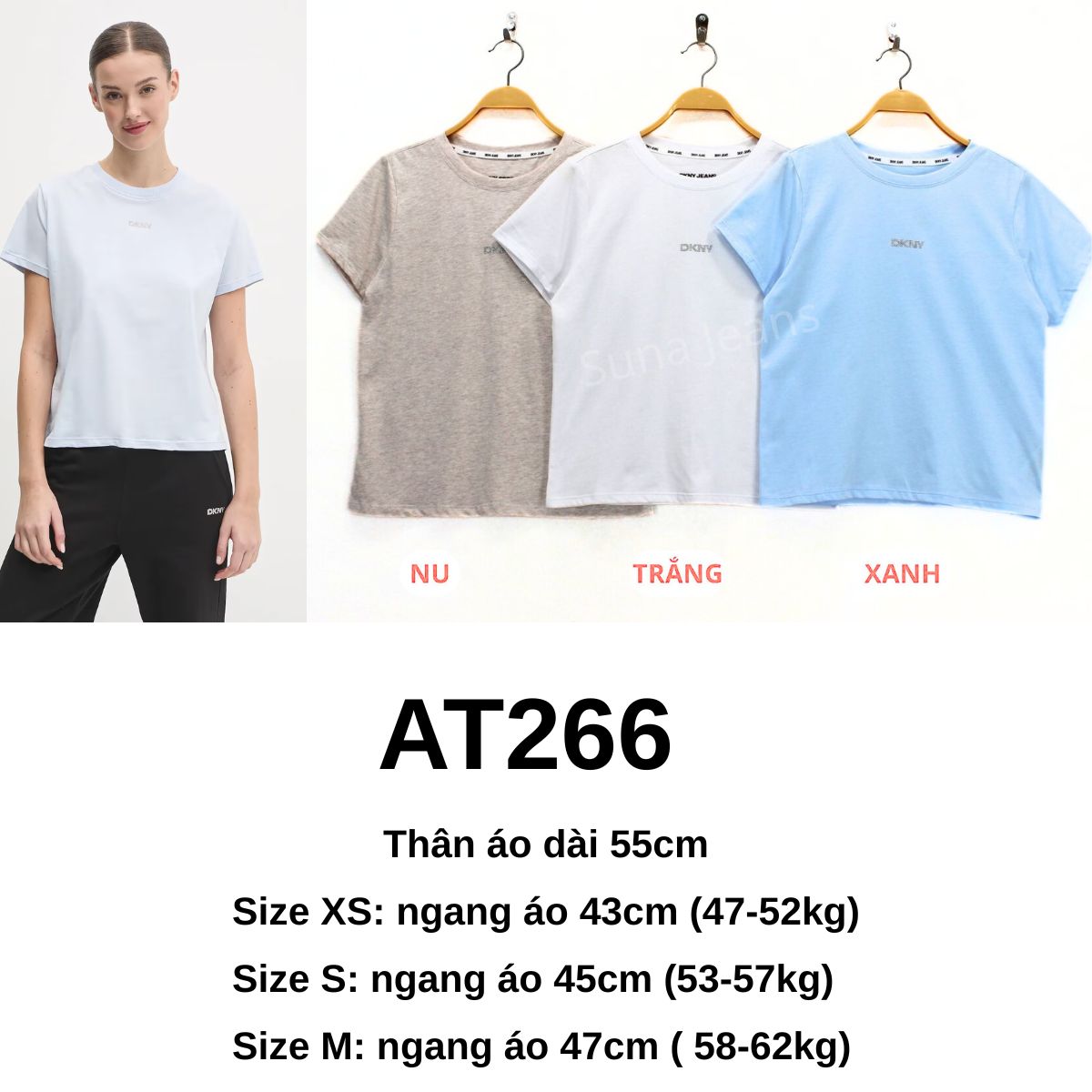 AT266-ÁO THUN DK-LOGO ĐÁ