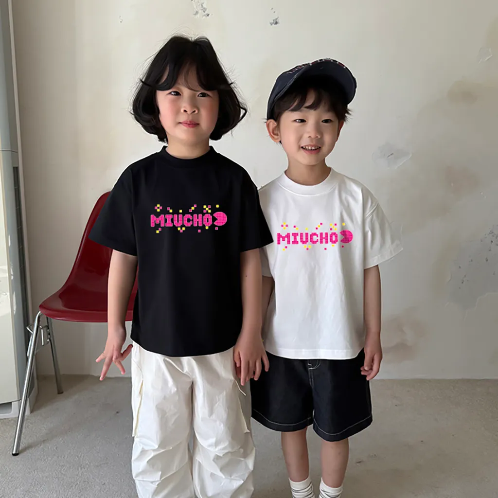 Áo thun cho bé form rộng Game Miucho 2554 vải cotton co giãn thoáng mát cổ tròn in mix_thumbnail_6