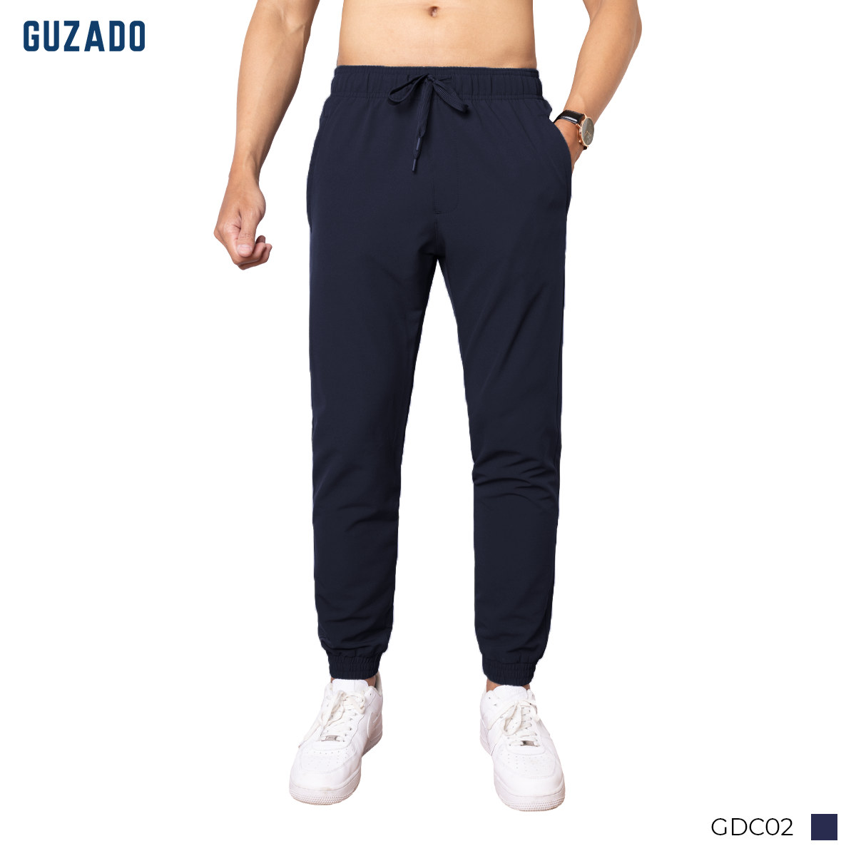 Quần Jogger GUZADO Chất Vải Gió, Thể Thao Khỏe Khoắn GDC02_thumbnail_4