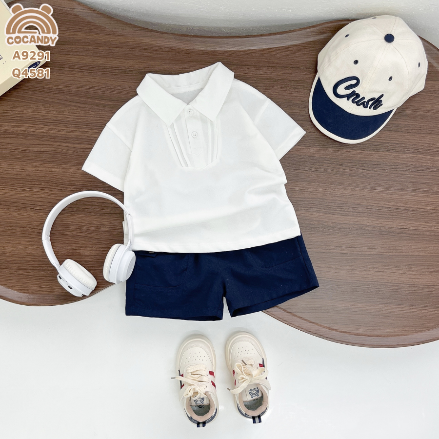 Quần cộc xước XANH can túi ốp kiểu 2 bên_thumbnail_1