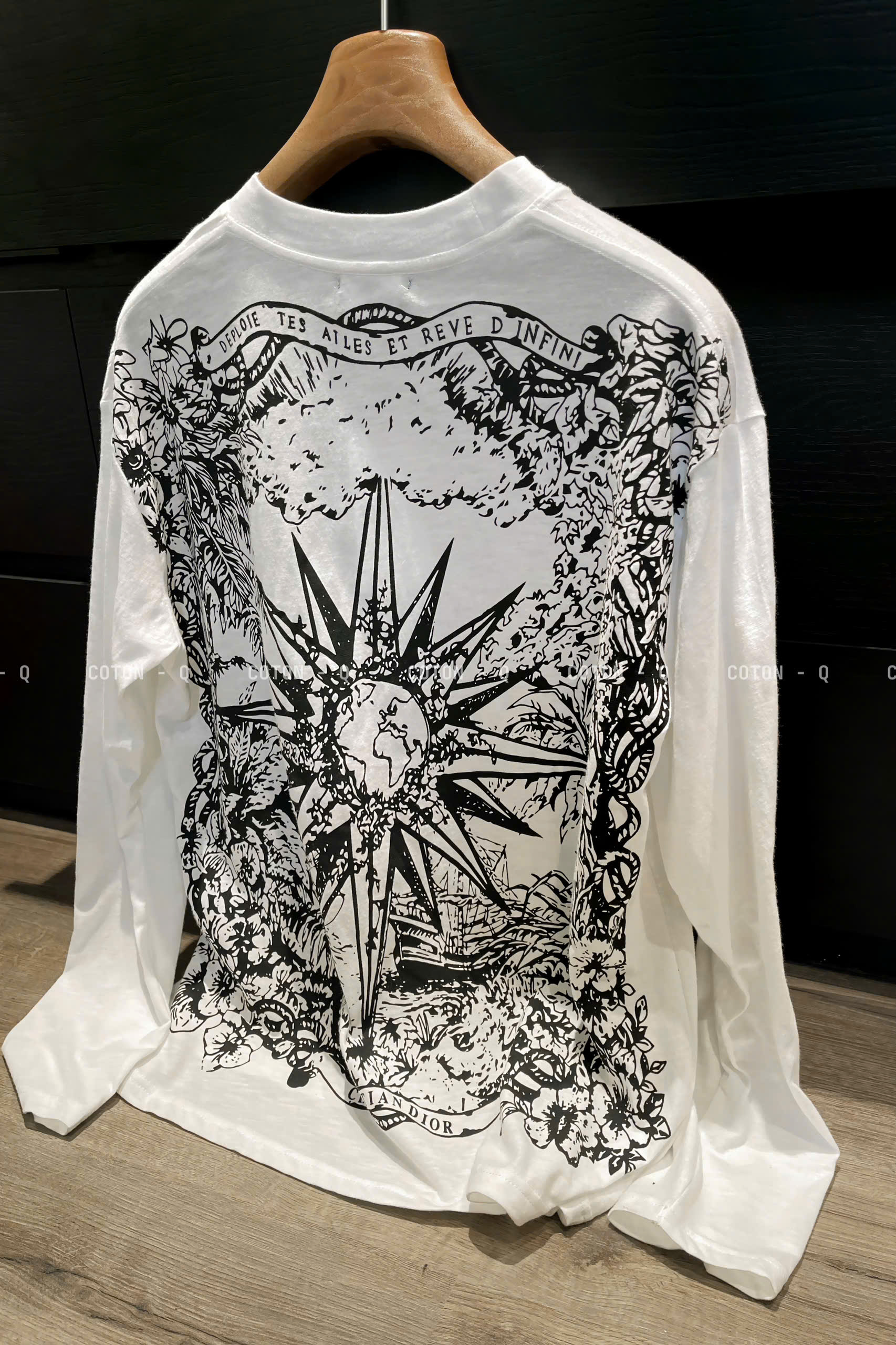 Áo thun tay dài trắng in sau_thumbnail_11