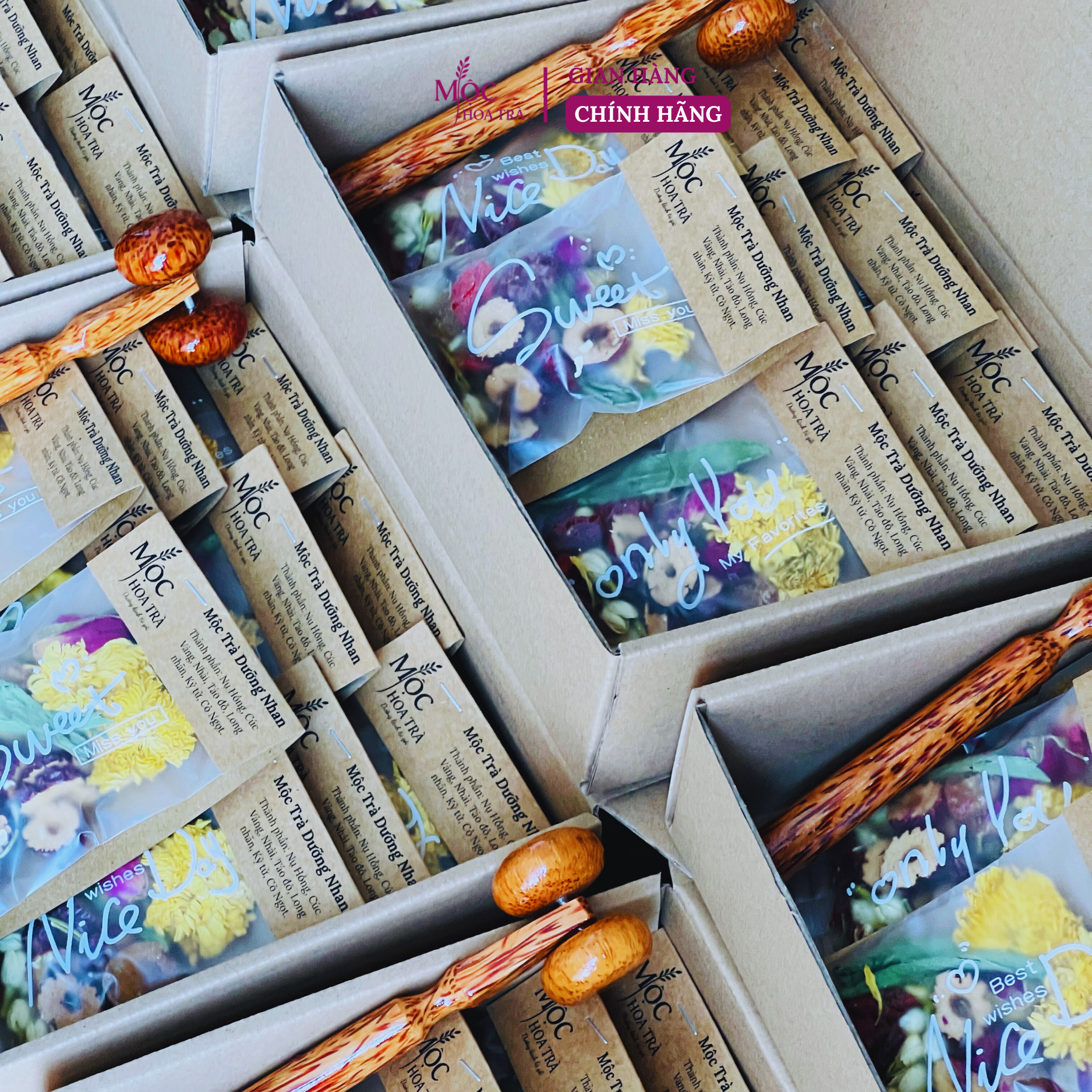 Mộc Trà Dưỡng Nhan – Trà Hoa Thảo Mộc Thiên Nhiên 7 Vị – Đẹp Da, Dưỡng Khí Huyết – Nguyên liệu Sấy Lạnh_thumbnail_3