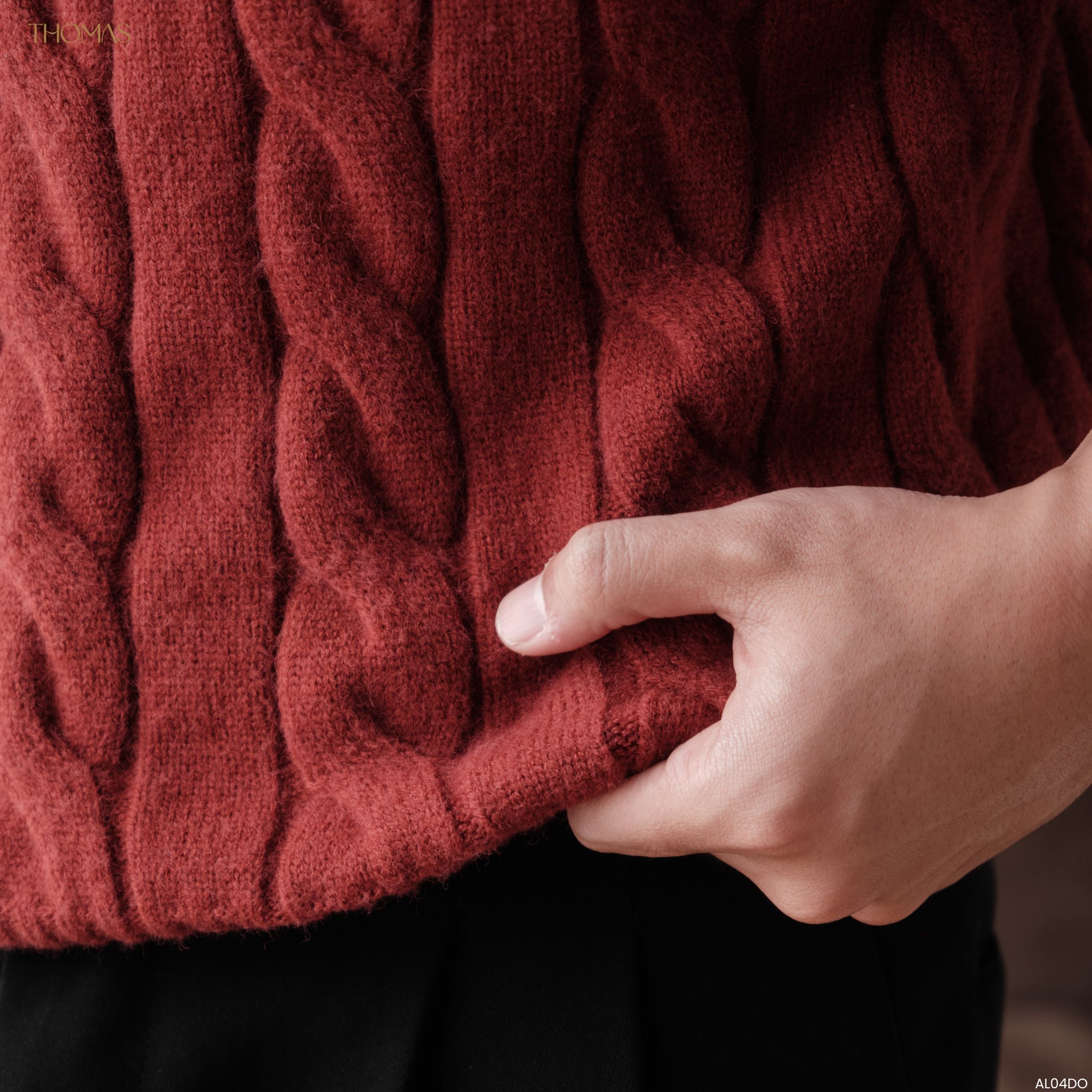 Áo Sweater Twisted-Wool Len Viscose Form Relaxed_thumbnail_19