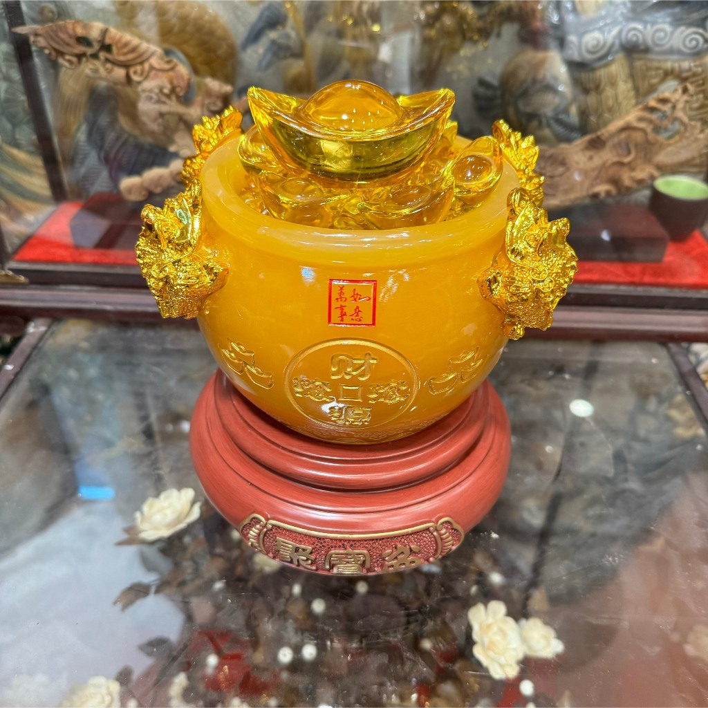 Bát Tụ Bảo Ngọc Chiêu Tài Chiêu Lộc Nhiều Màu , Nhiều Kích Thước Hàng Cao Cấp - Phong Thủy Hà Gốm_thumbnail_1