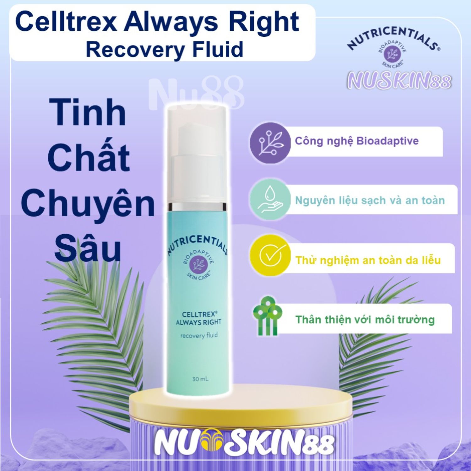 Tinh chất Nutricentials Celltrex Always Right Recovery Fluid Nuskin